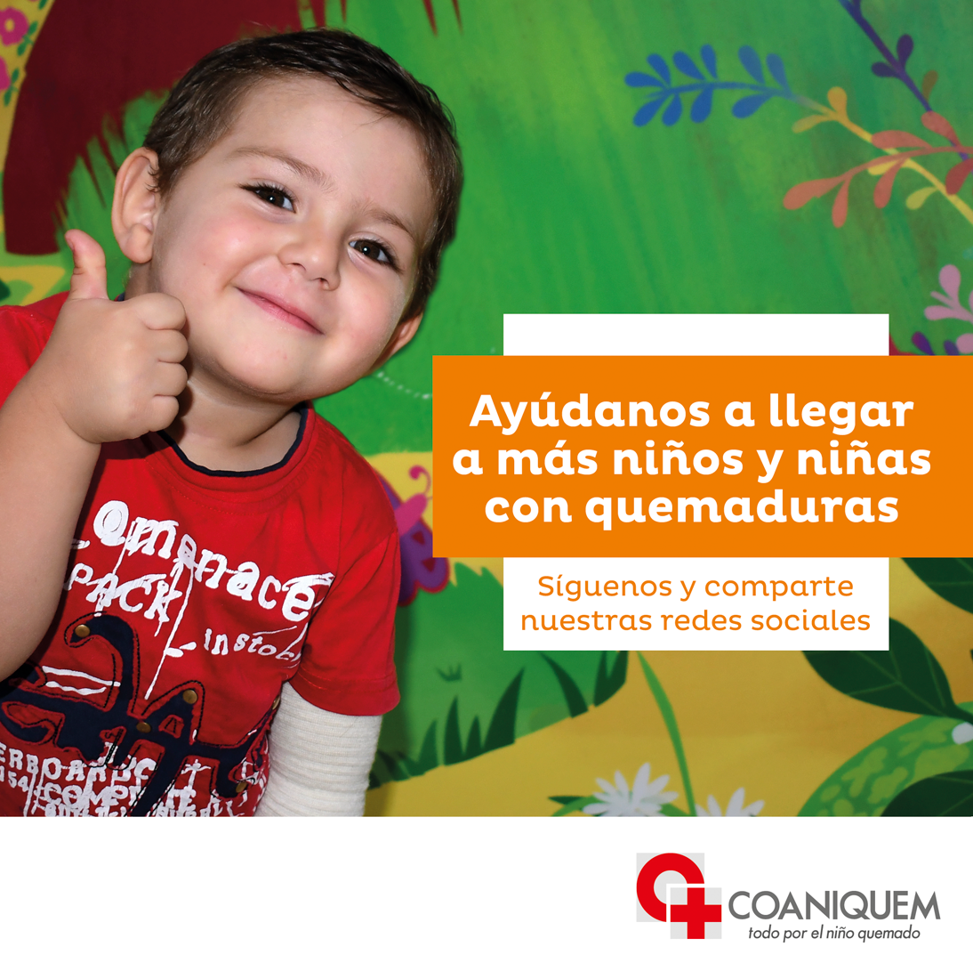 Coaniquem Facebook ad: Alrededor de 80.000 niños, niñas y adolescentes se…