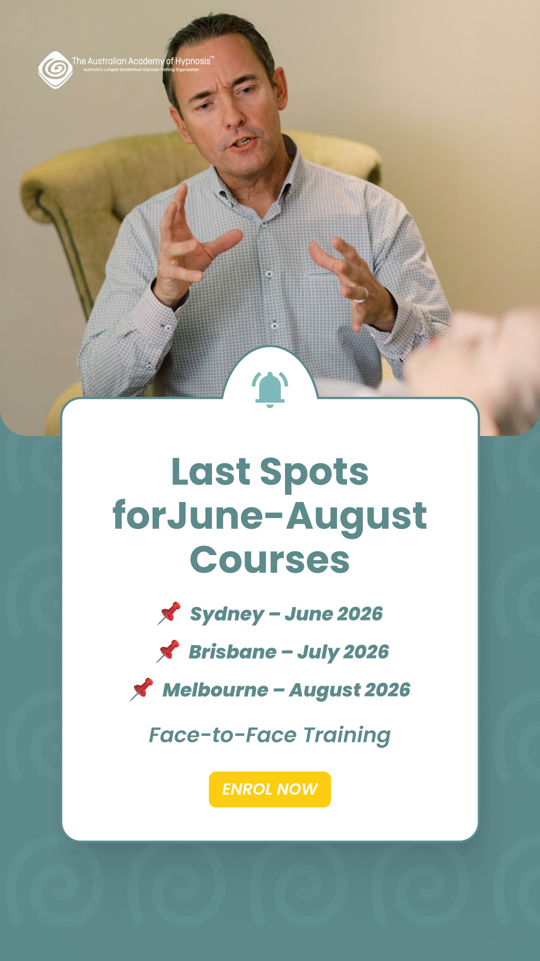 Australian Academy Of Hypnosis Facebook ad