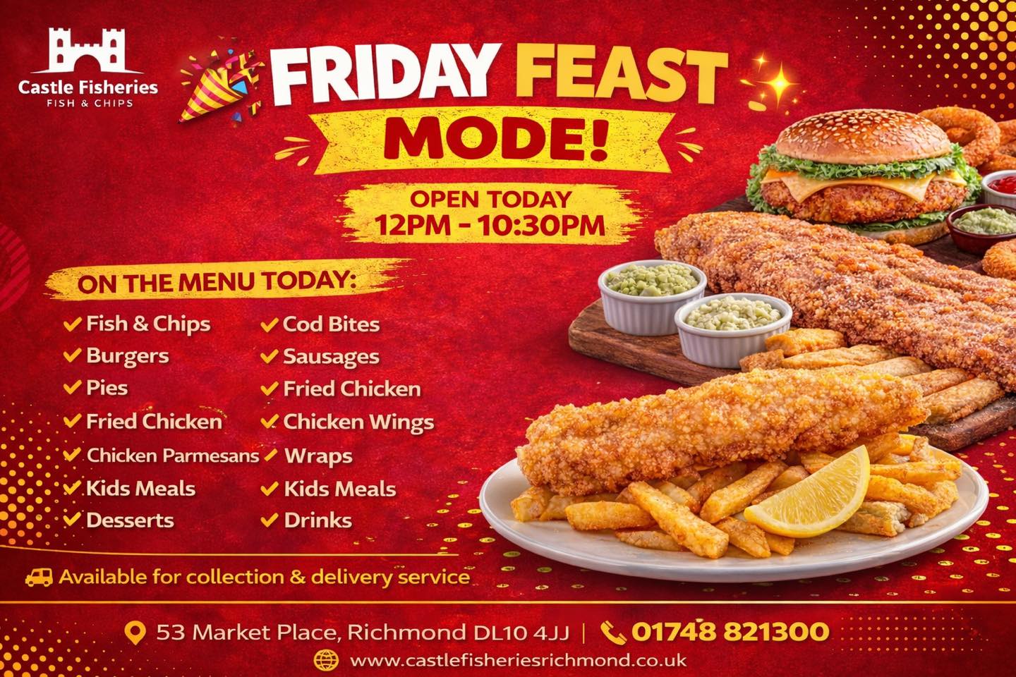 Castle Fisheries Richmond Facebook ad