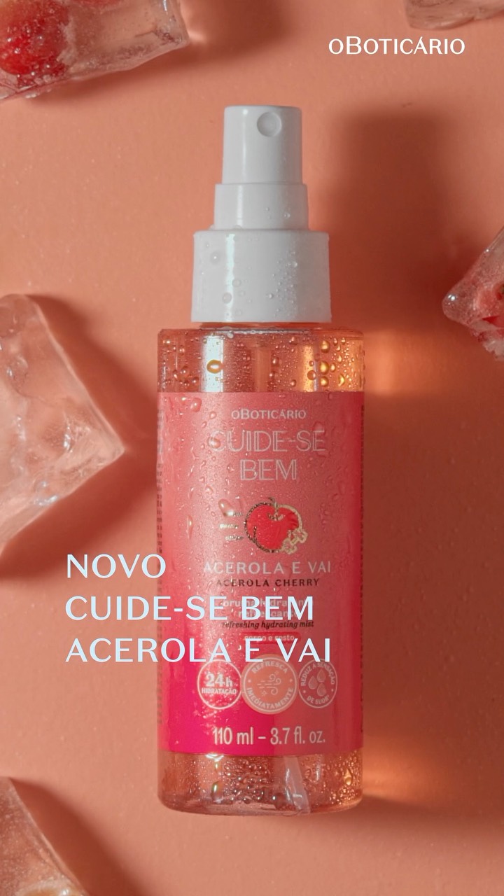 O Boticário Facebook ad: O frescor que sua rotina pedia chegou!