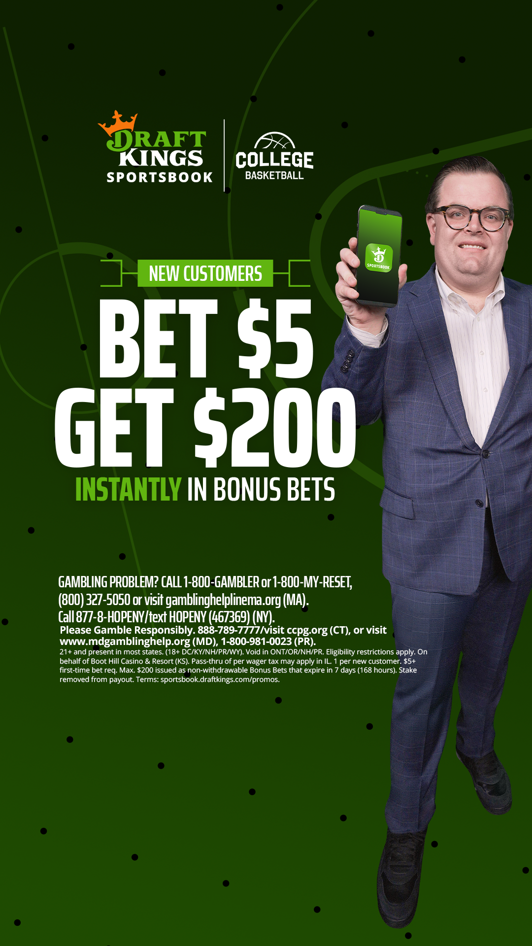 DraftKings Sportsbook Facebook ad