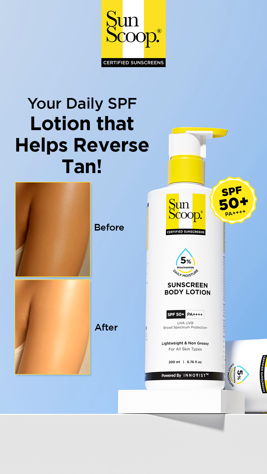 Sunscoop SPF Facebook ad