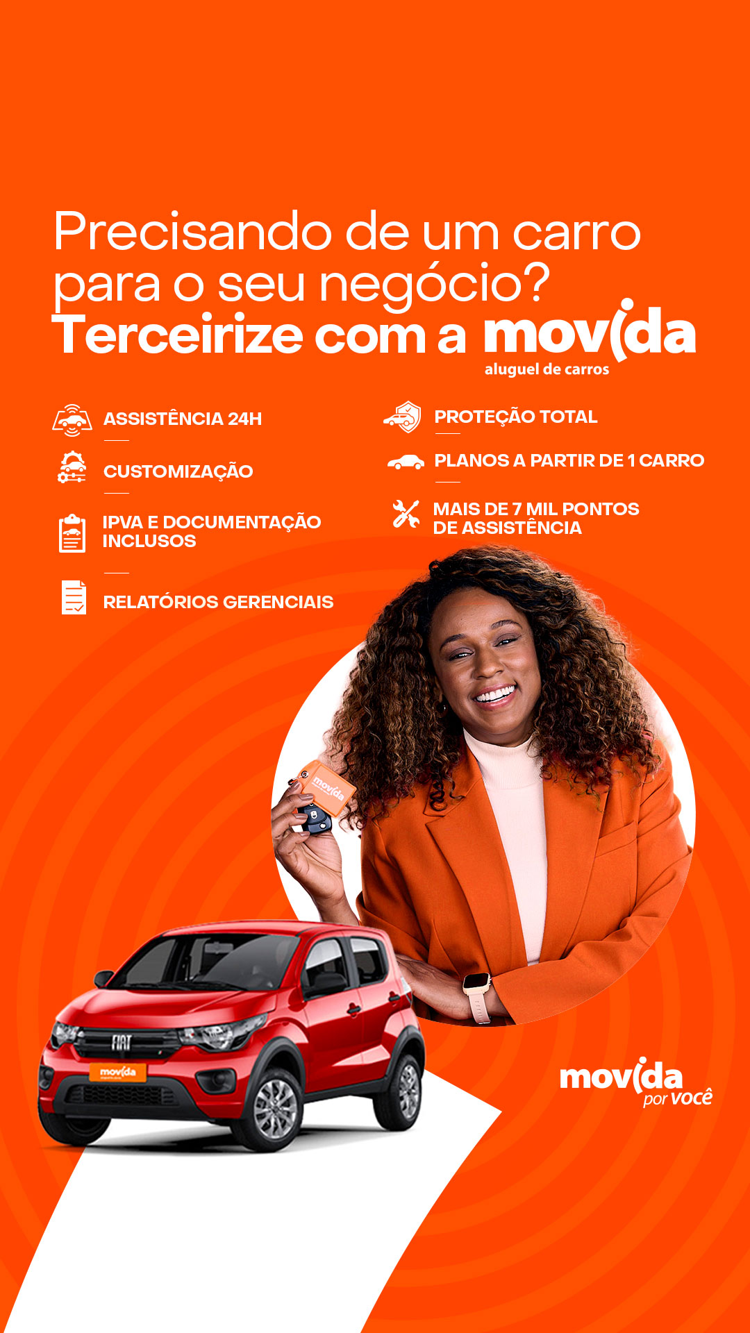 Movida Aluguel de Carros Facebook ad