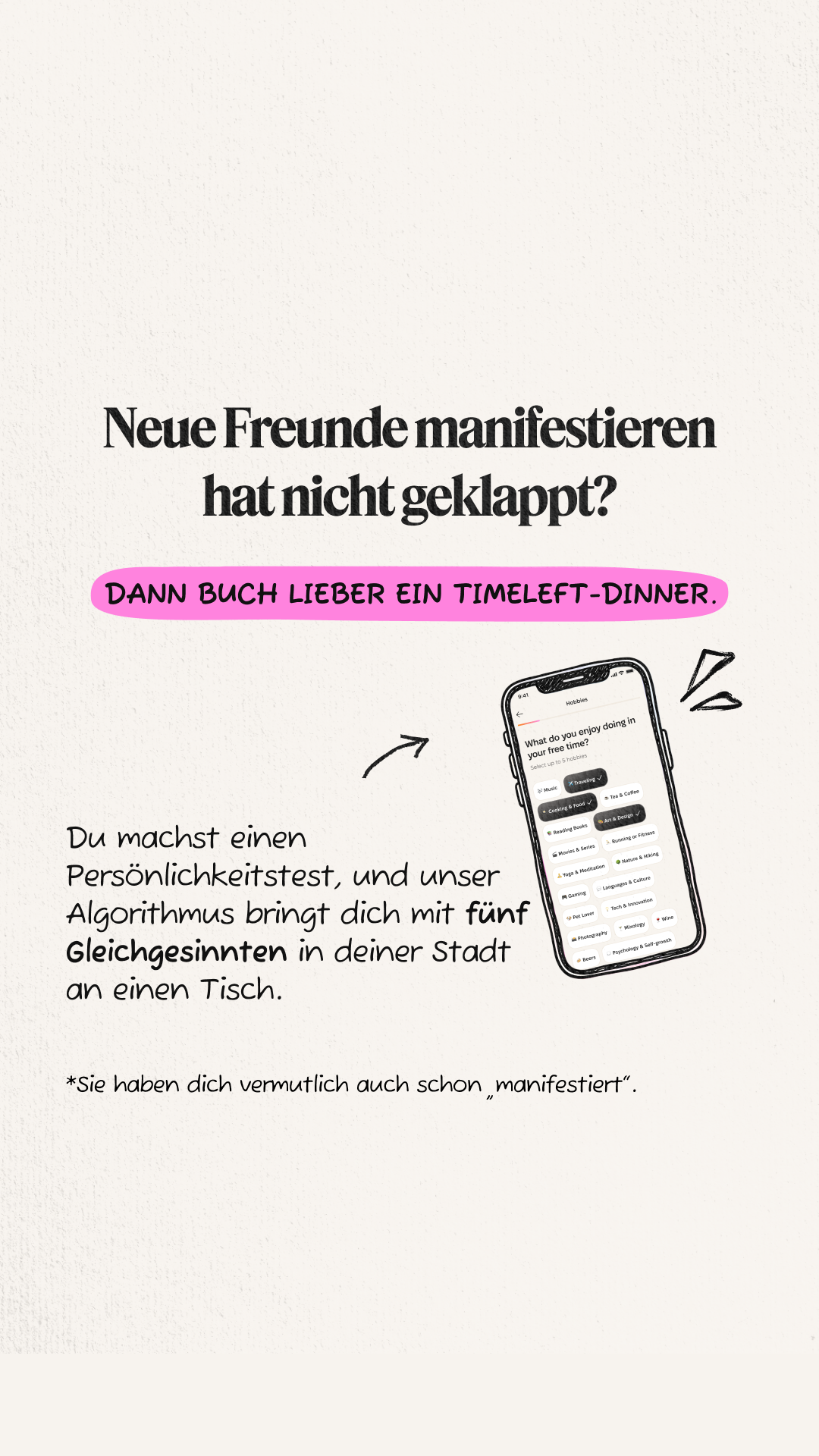 Timeleft Facebook ad