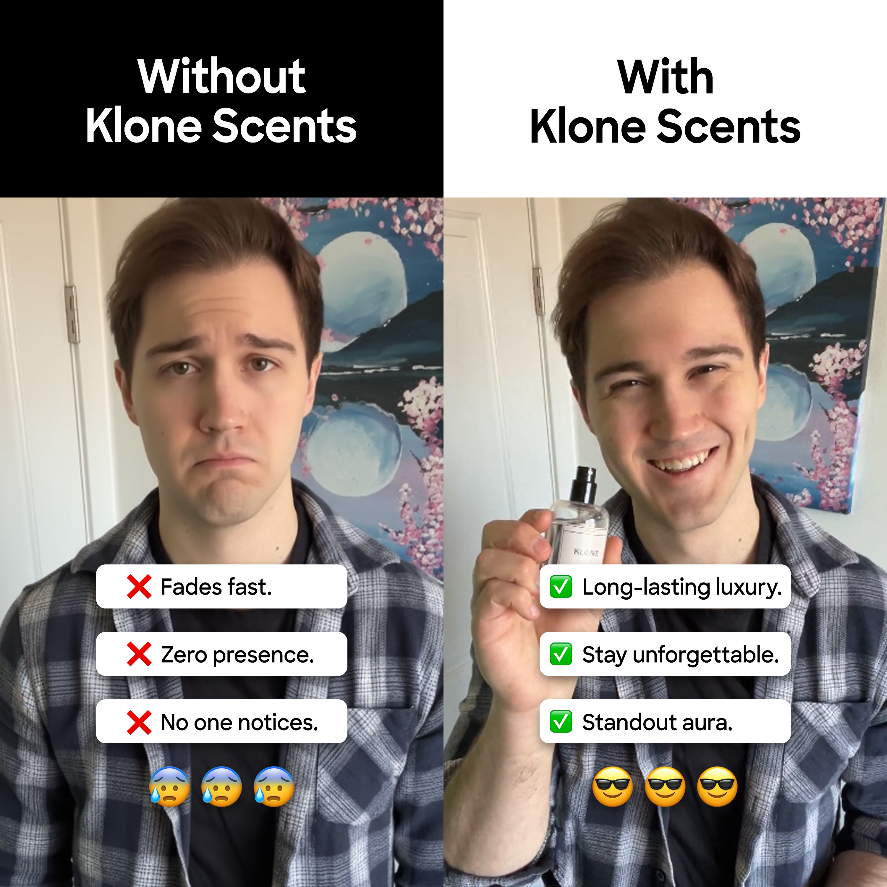 Klone Scents Facebook ad