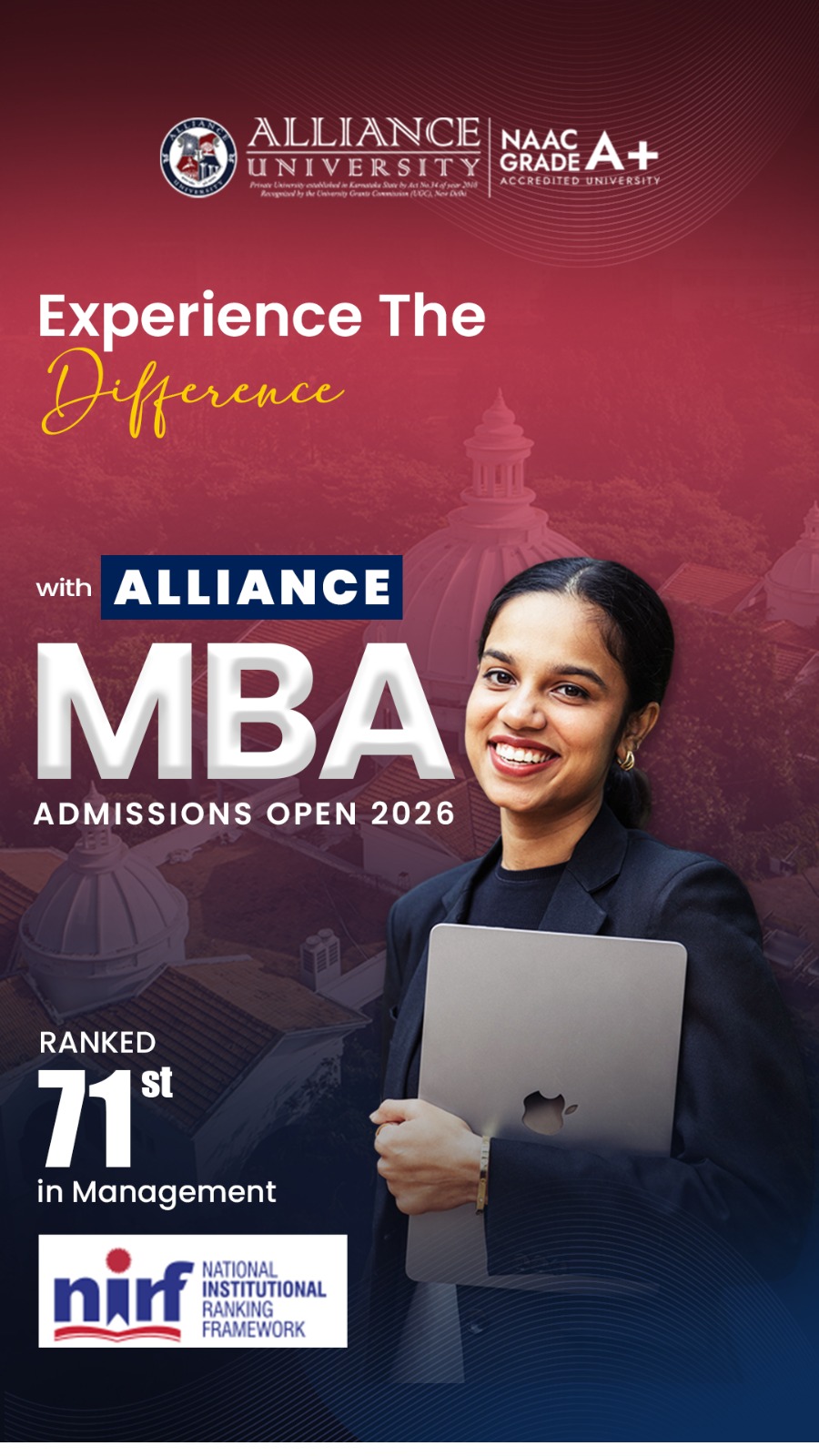 Alliance University Facebook ad