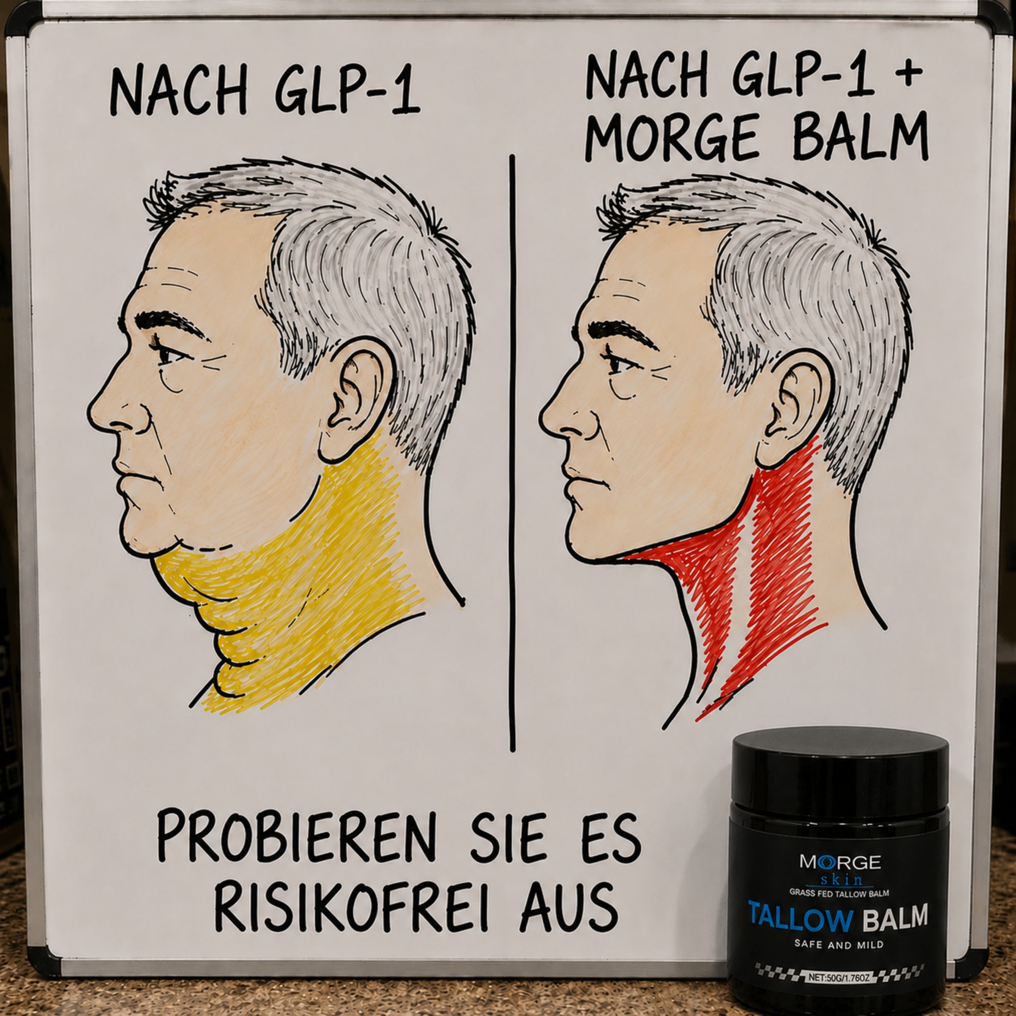 Morge Skin Facebook ad