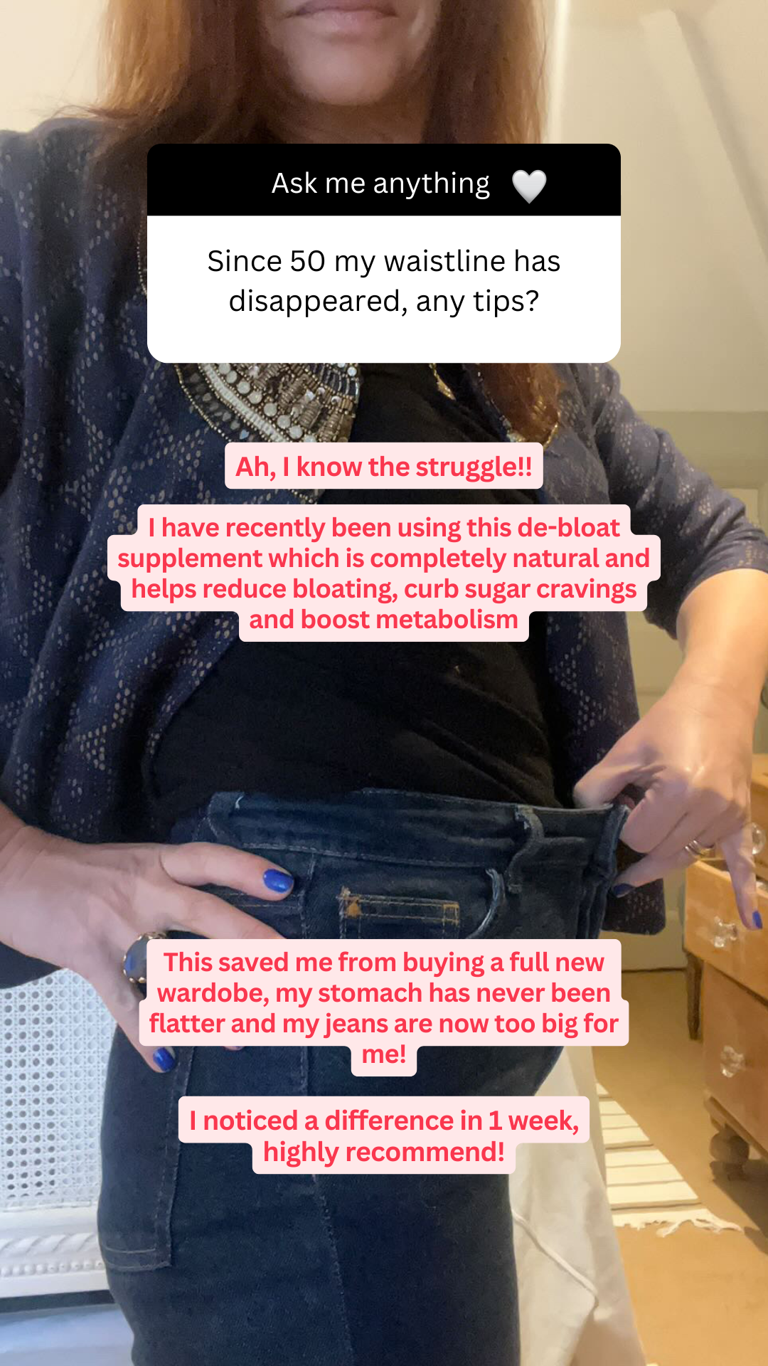 Louise Able - Wellbeing Coach Facebook ad