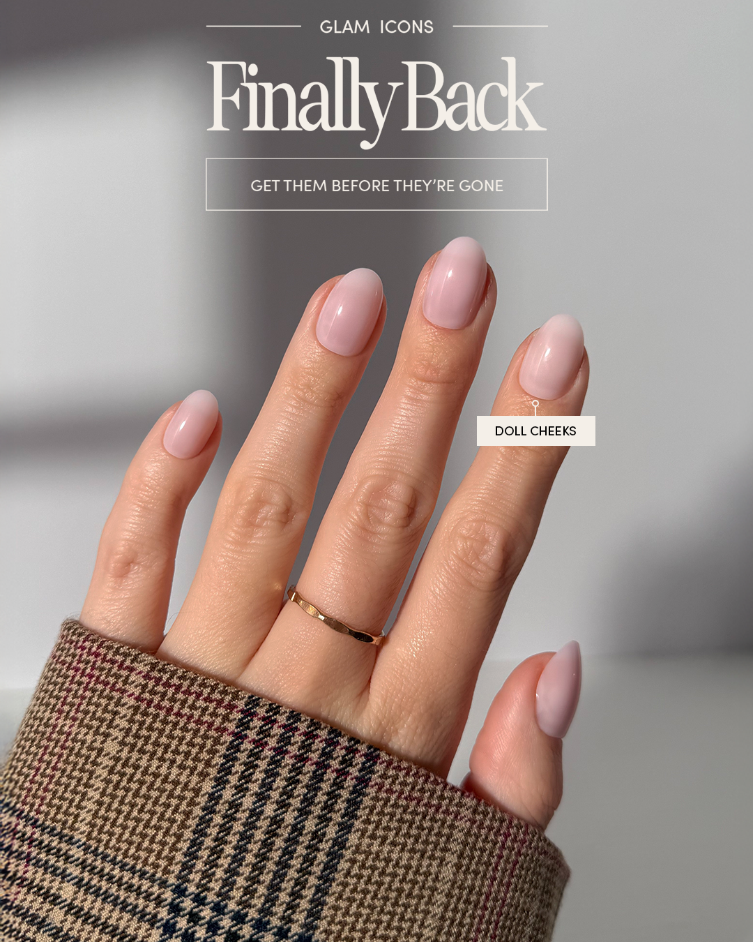 Glamnetic Facebook ad