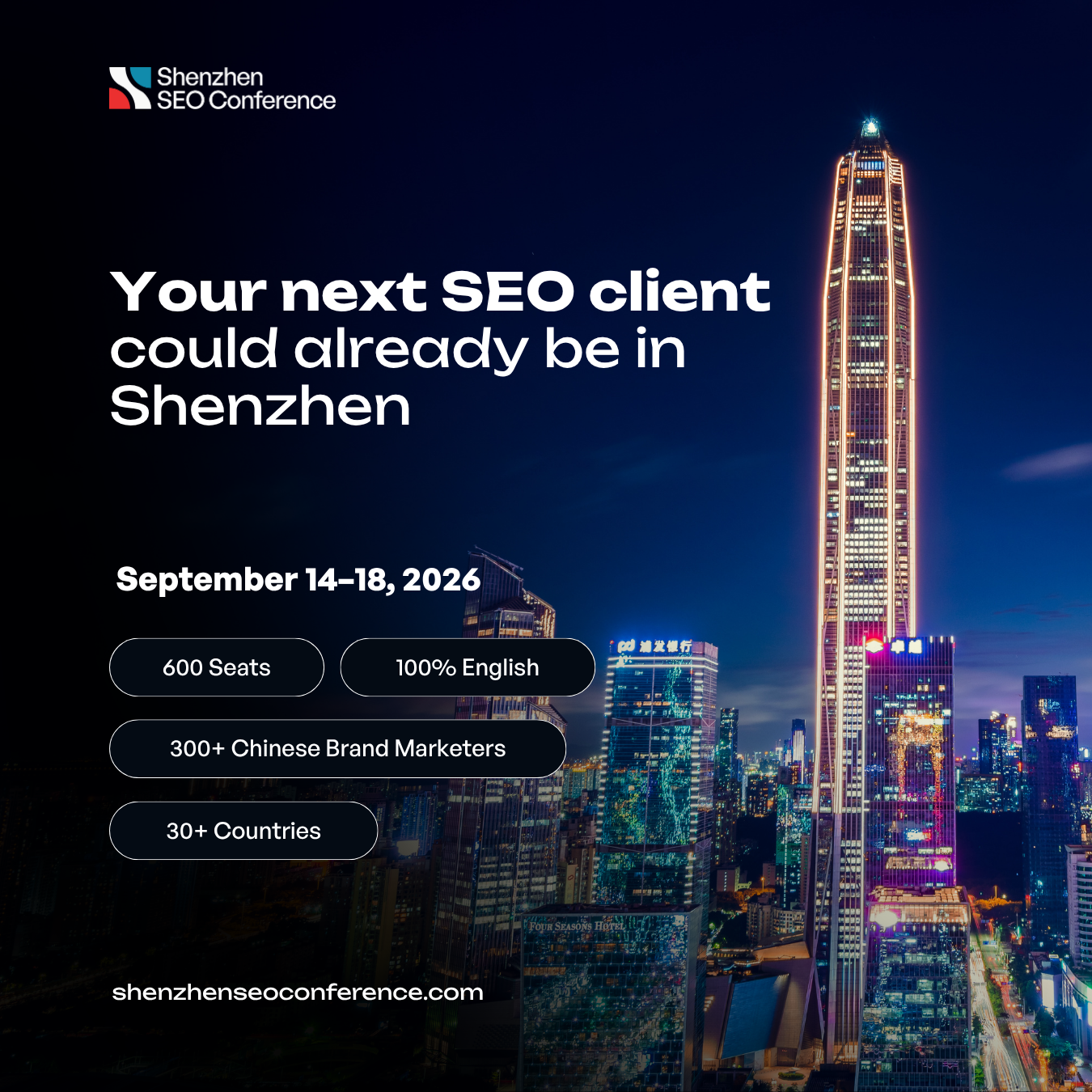 Shenzhen SEO Conference Facebook ad