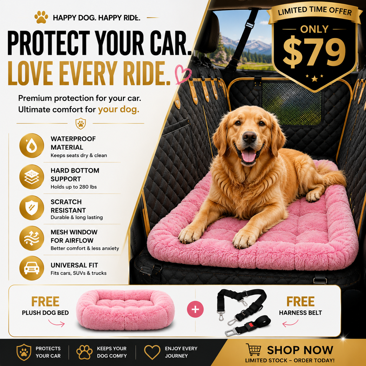 Paws ministry Facebook ad: Get 35% OFF + Free Gifts!