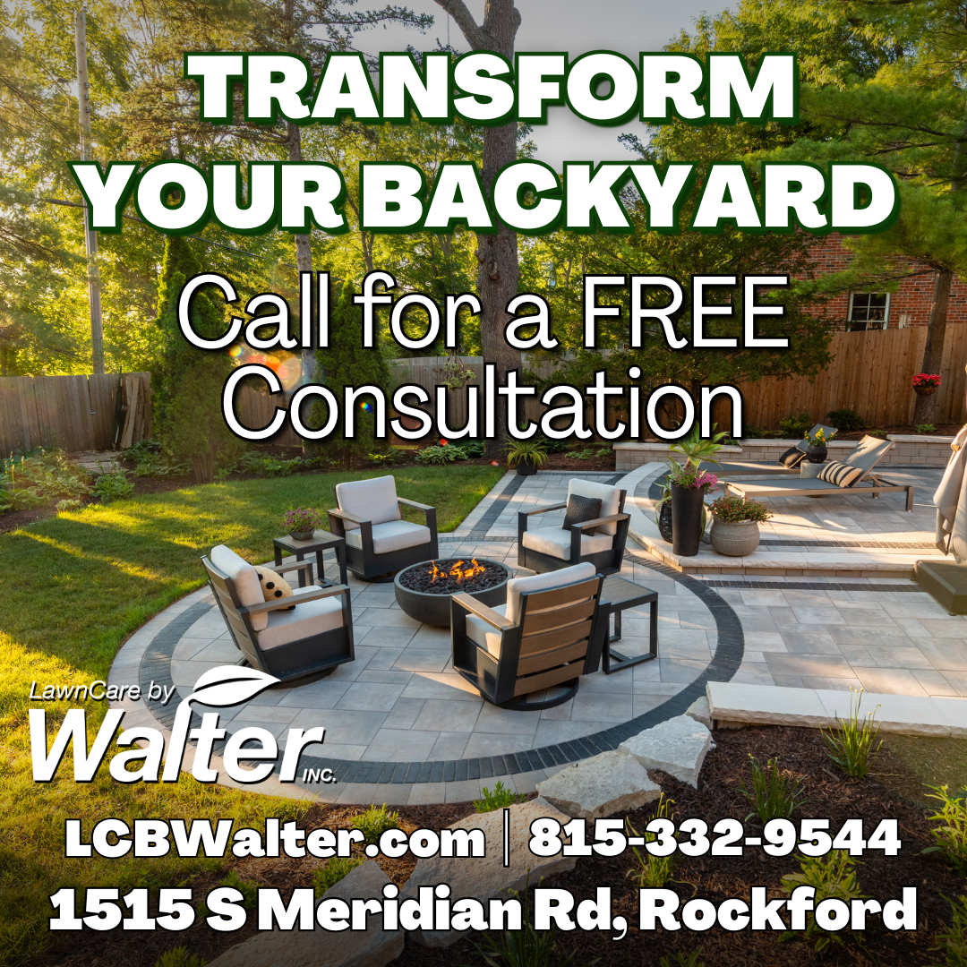LawnCare by Walter, Inc. Facebook ad from May 20, 2026