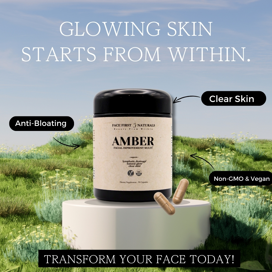 Face First Naturals Facebook ad: Still hiding behind makeup? Try this.