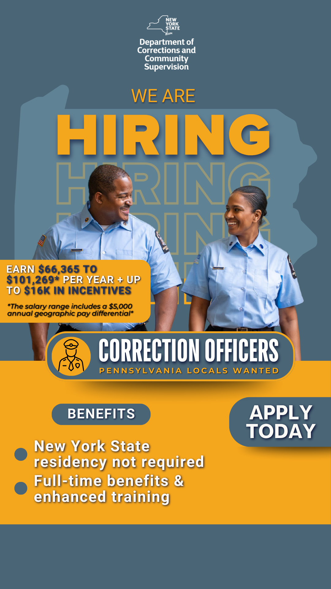NYSDOCCS-Recruitment Facebook ad