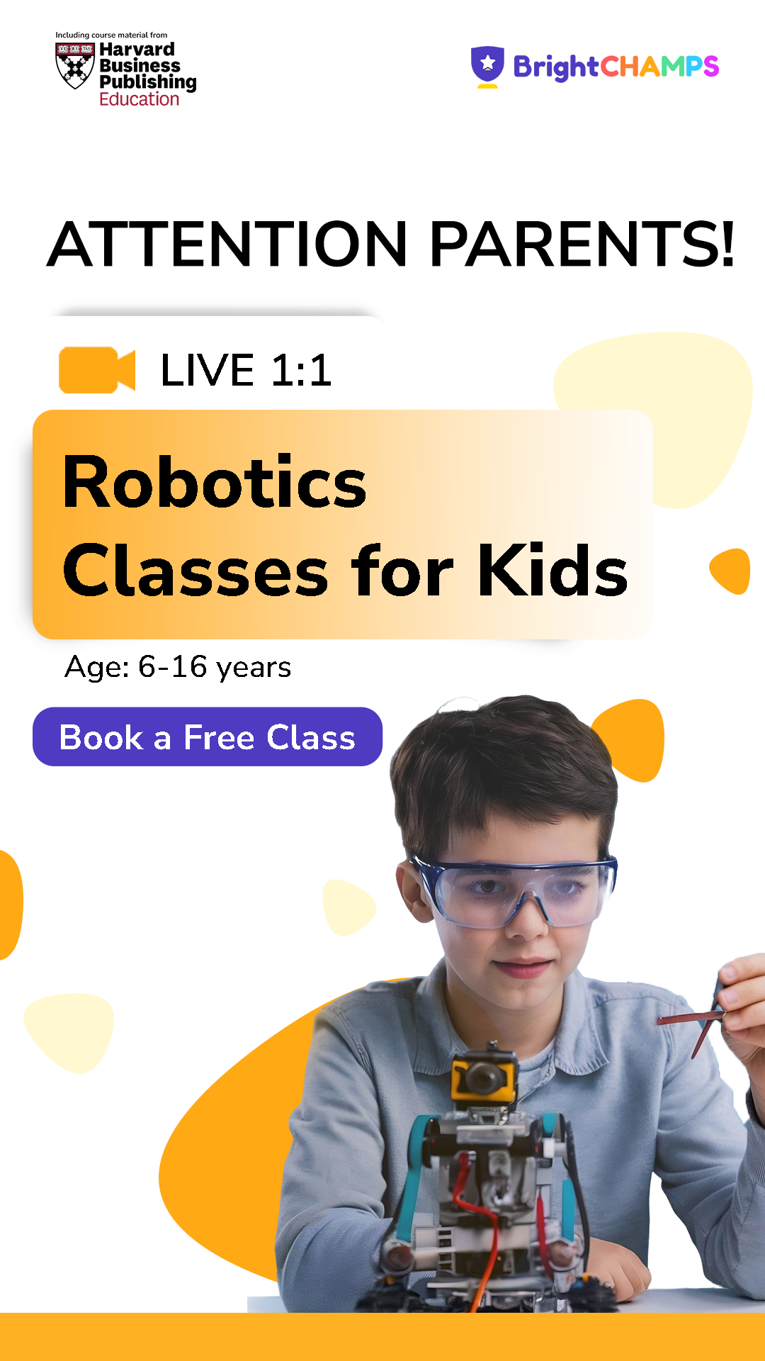 RoboCHAMPS Facebook ad from Nov 21, 2025