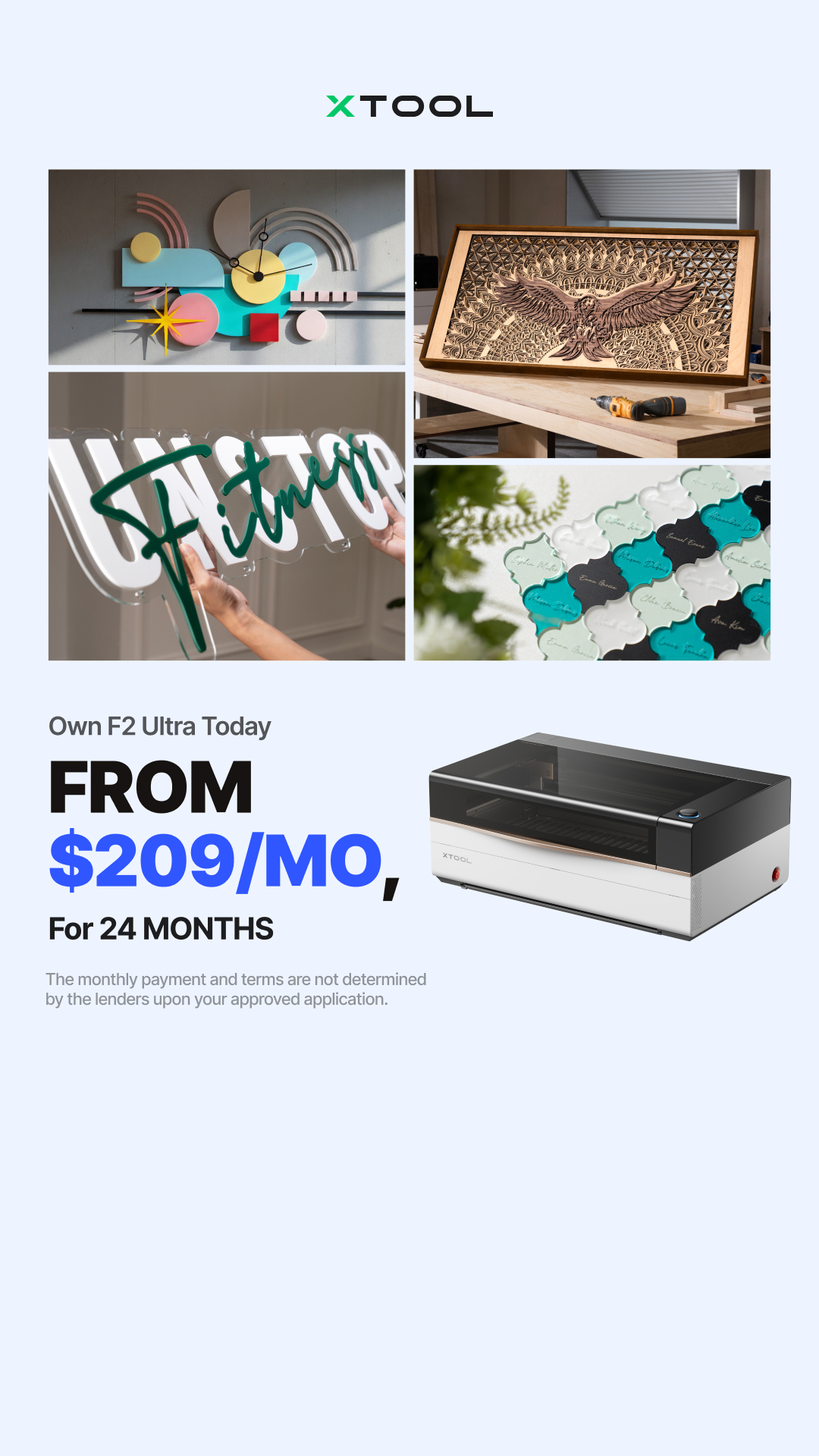 xTool Facebook ad