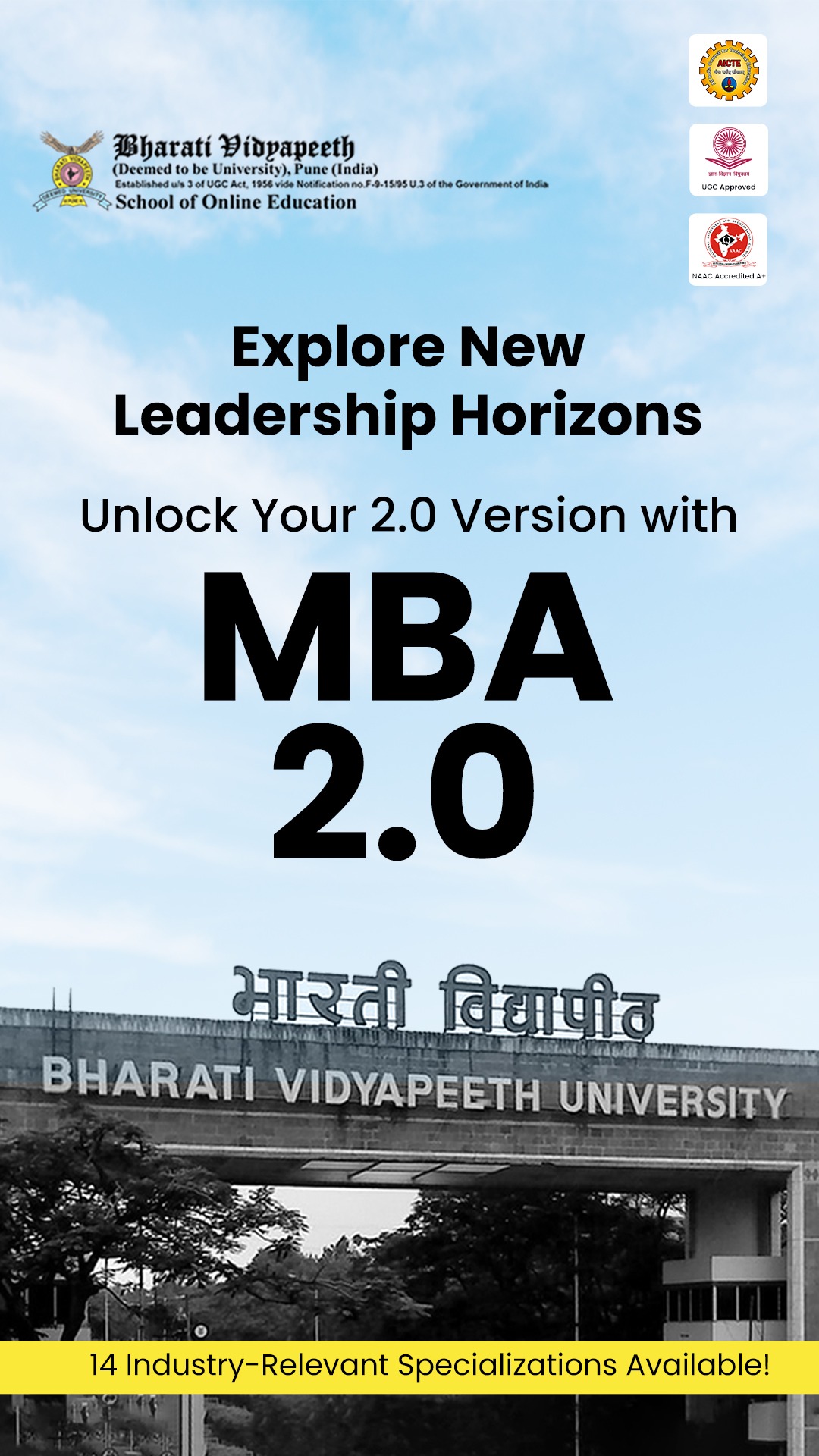 Bharati Vidyapeeth University- DU Facebook ad from Mar 6, 2026
