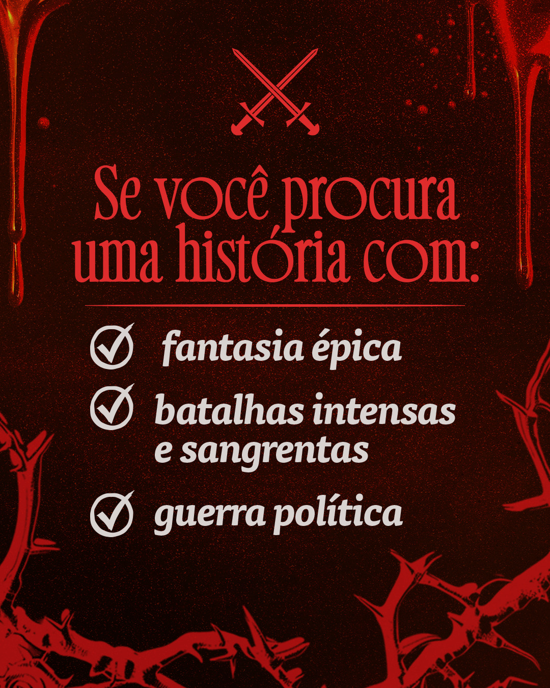 Grupo Editorial Record Facebook ad: Essa é uma história sobre poder, desejo e…