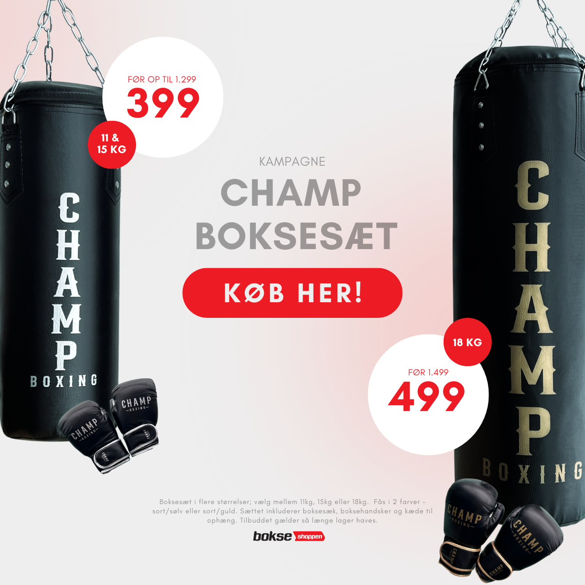 Bokseshoppen.dk Facebook ad