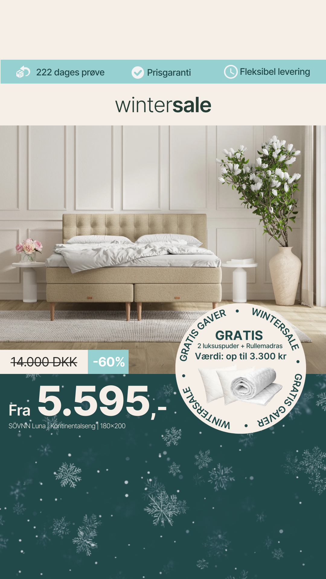 Sengeverden.dk Facebook ad