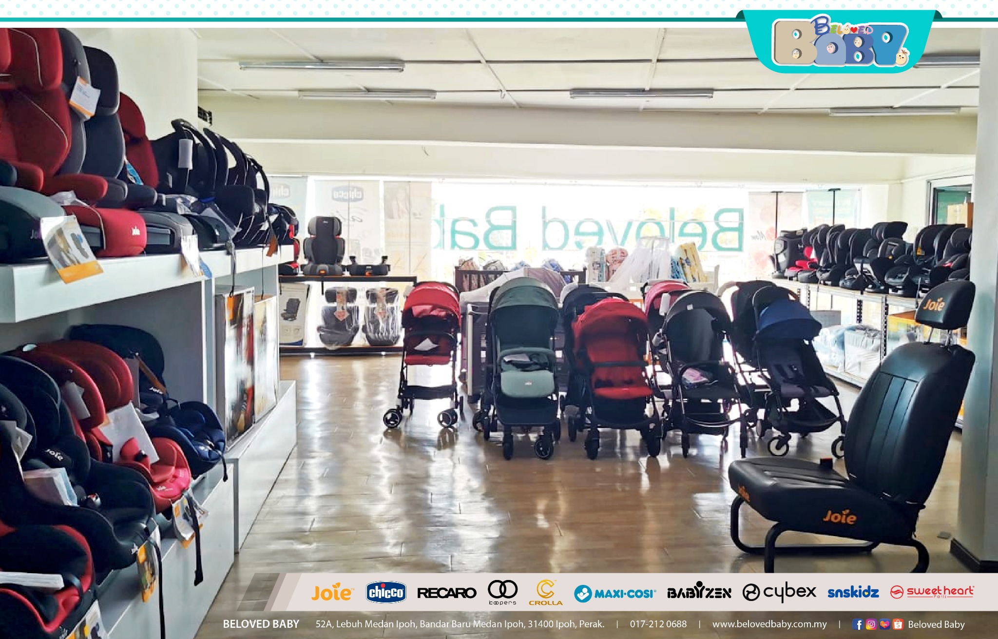 Beloved Baby Facebook ad: Baby Gear @ Ipoh, Perak