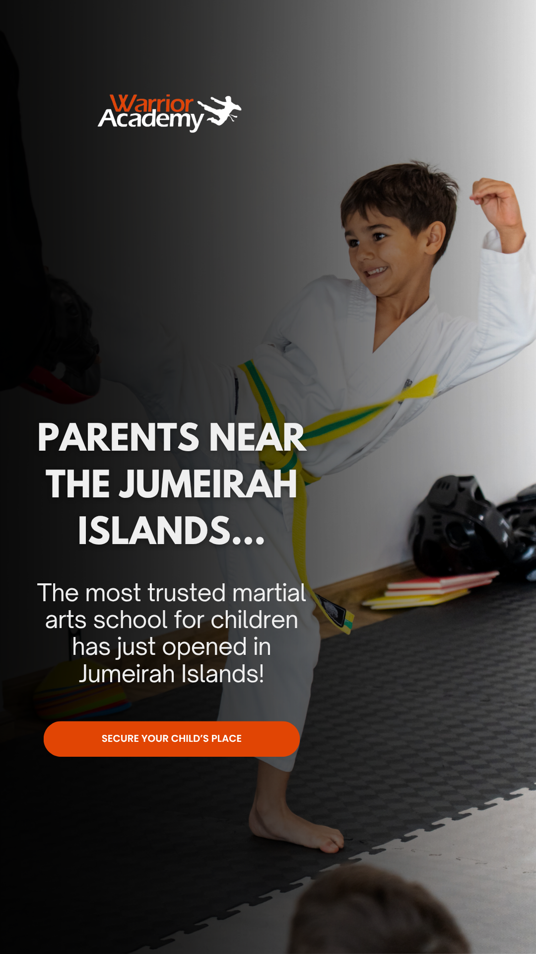 The Warrior Academy - UAE Facebook ad from Apr 5, 2026