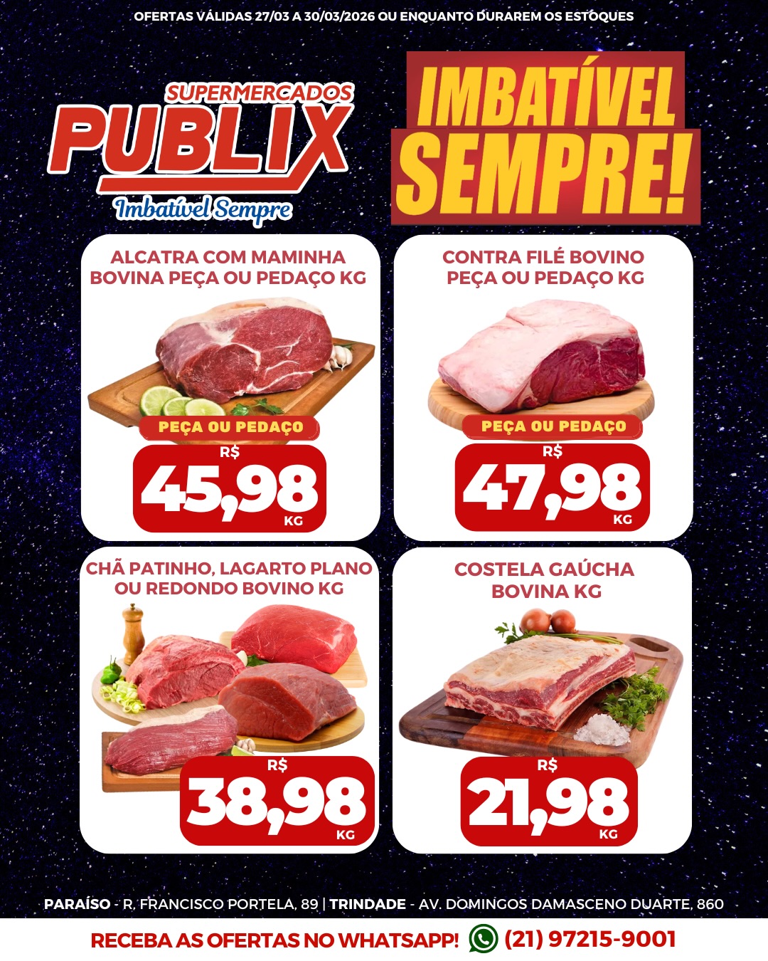 Publix Supermercados Facebook ad: Aproveite essas e muitas outras ofertas IMBATÍVEIS aqui…