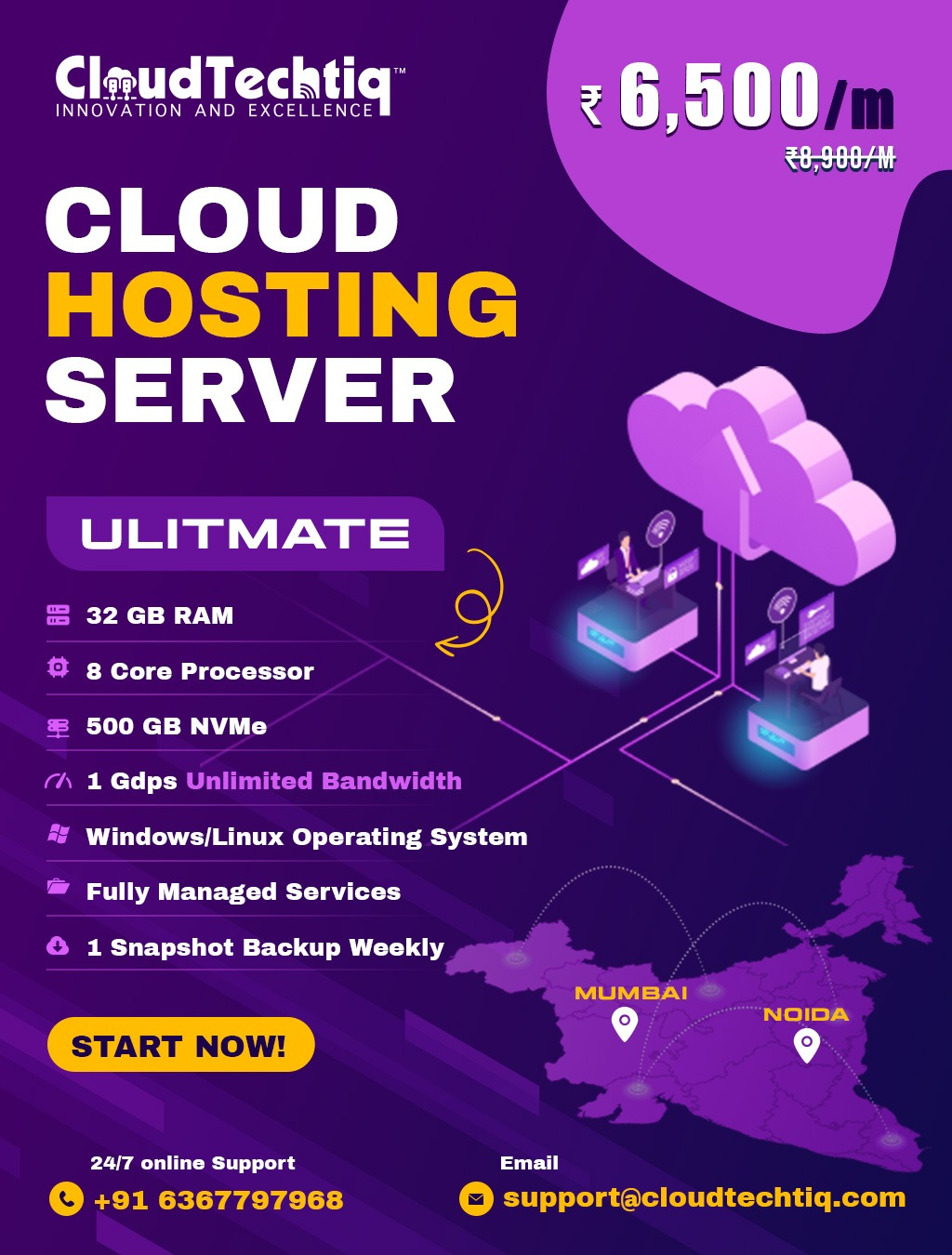 CloudTechtiq Facebook ad: Limited slots available, Talk to Our Expert Now