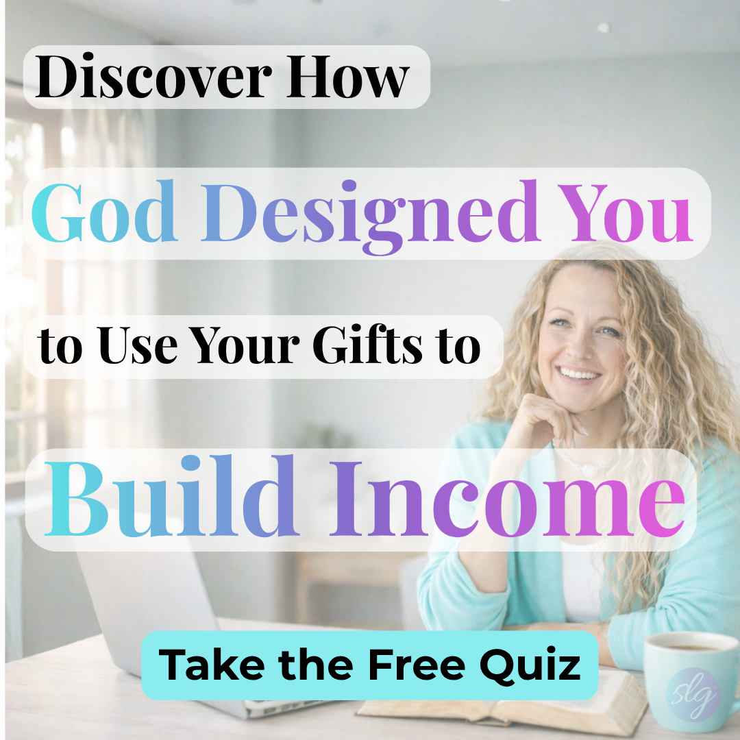 Kim Wright Facebook ad: Use Your God-Given Gifts to Build Income