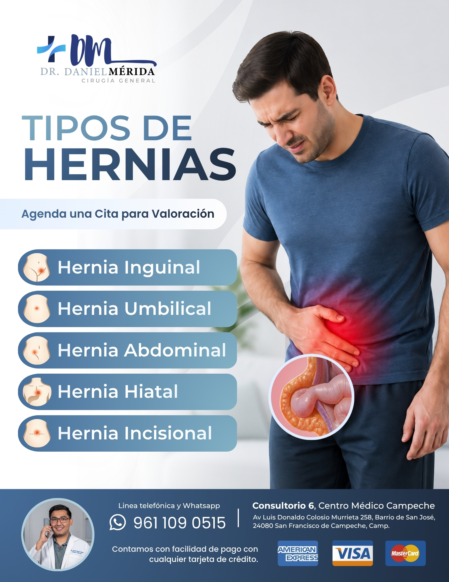 Dr. Daniel Mérida Cirujano Facebook ad