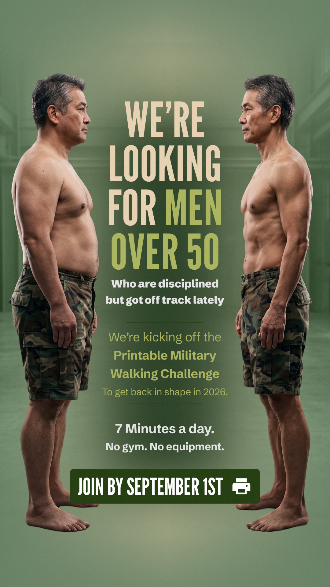 WalkFit Daily Walking Plan Facebook ad
