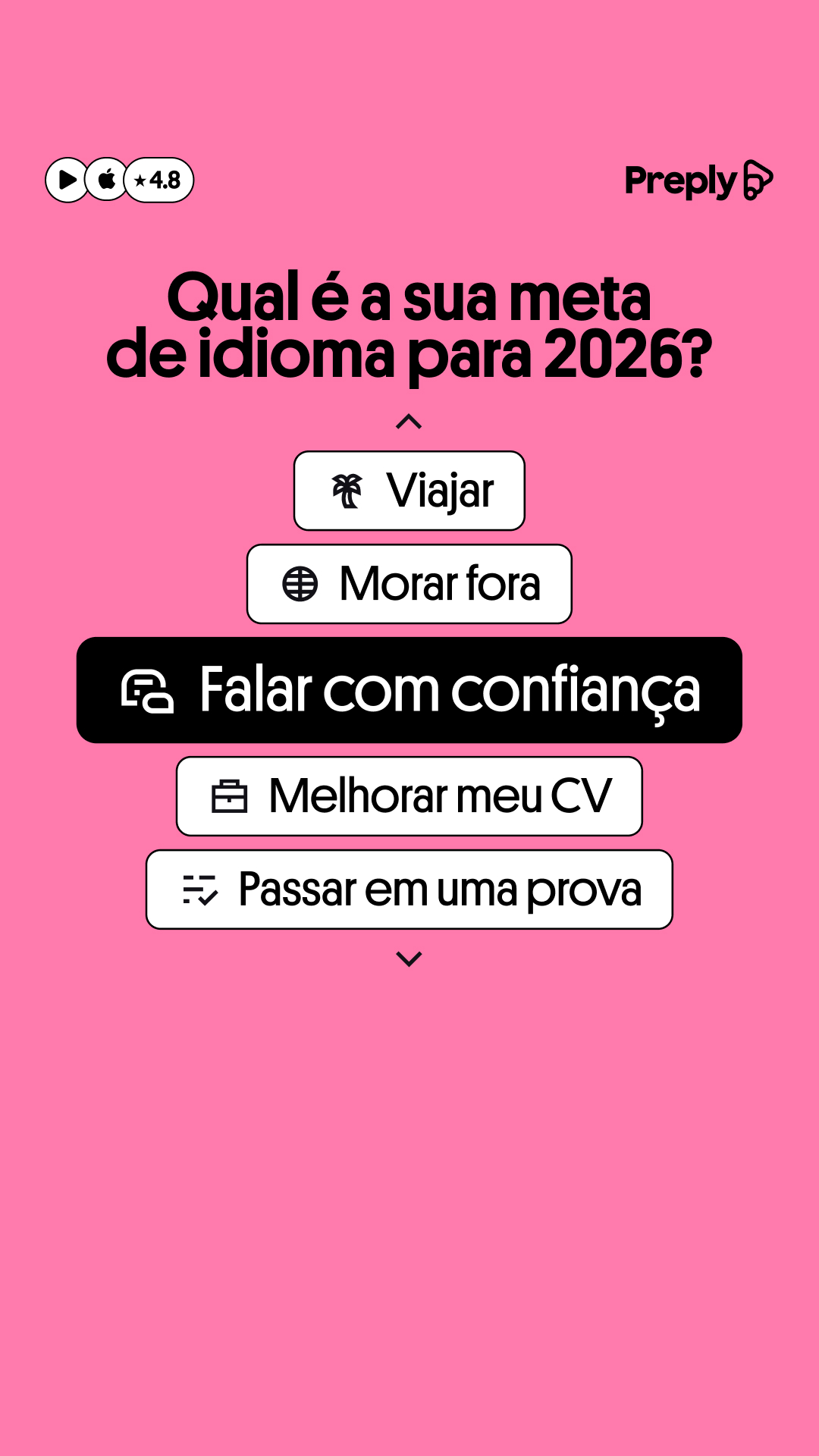 Preply Facebook ad
