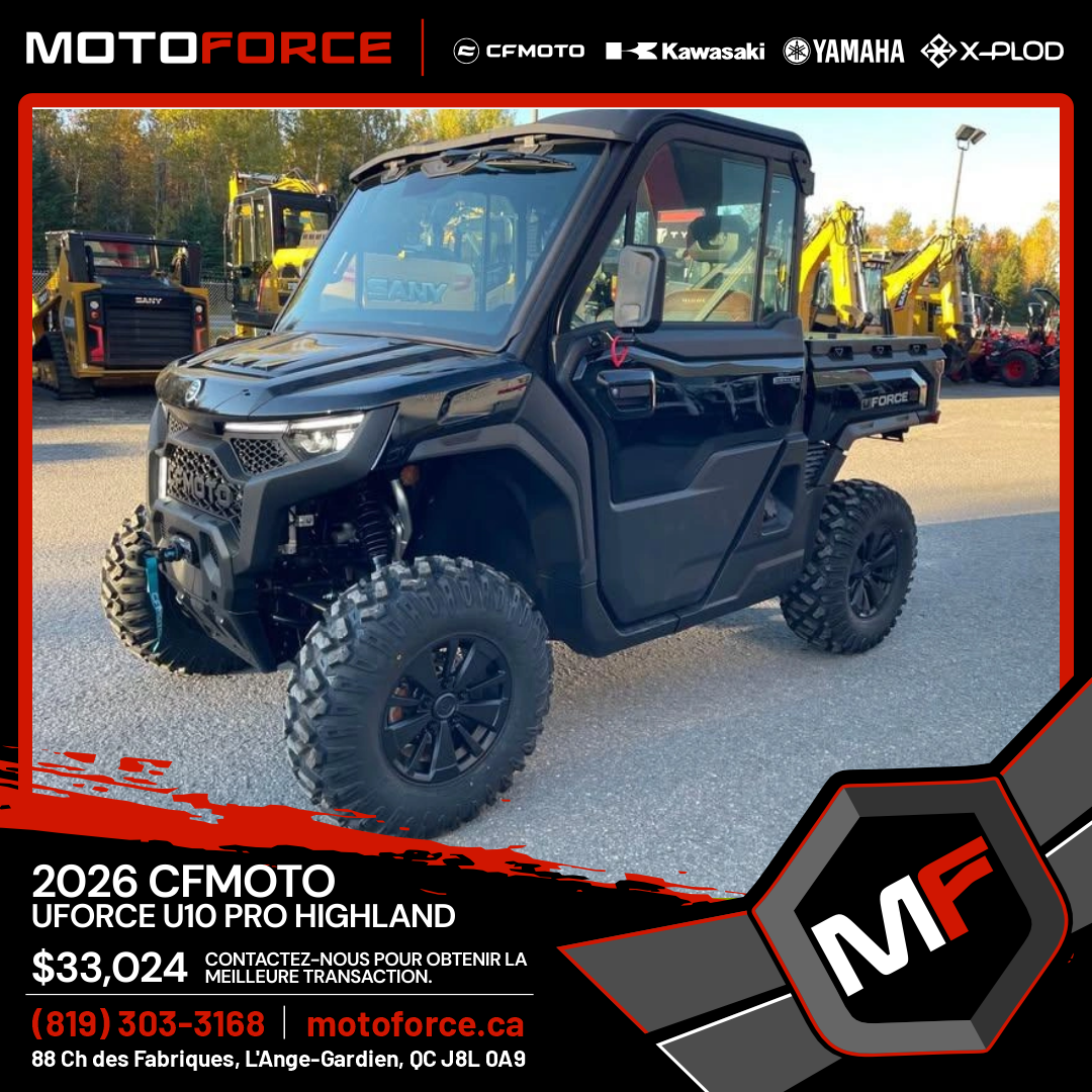 MotoForce Facebook ad: Contactez-nous pour obtenir la meilleure transaction.