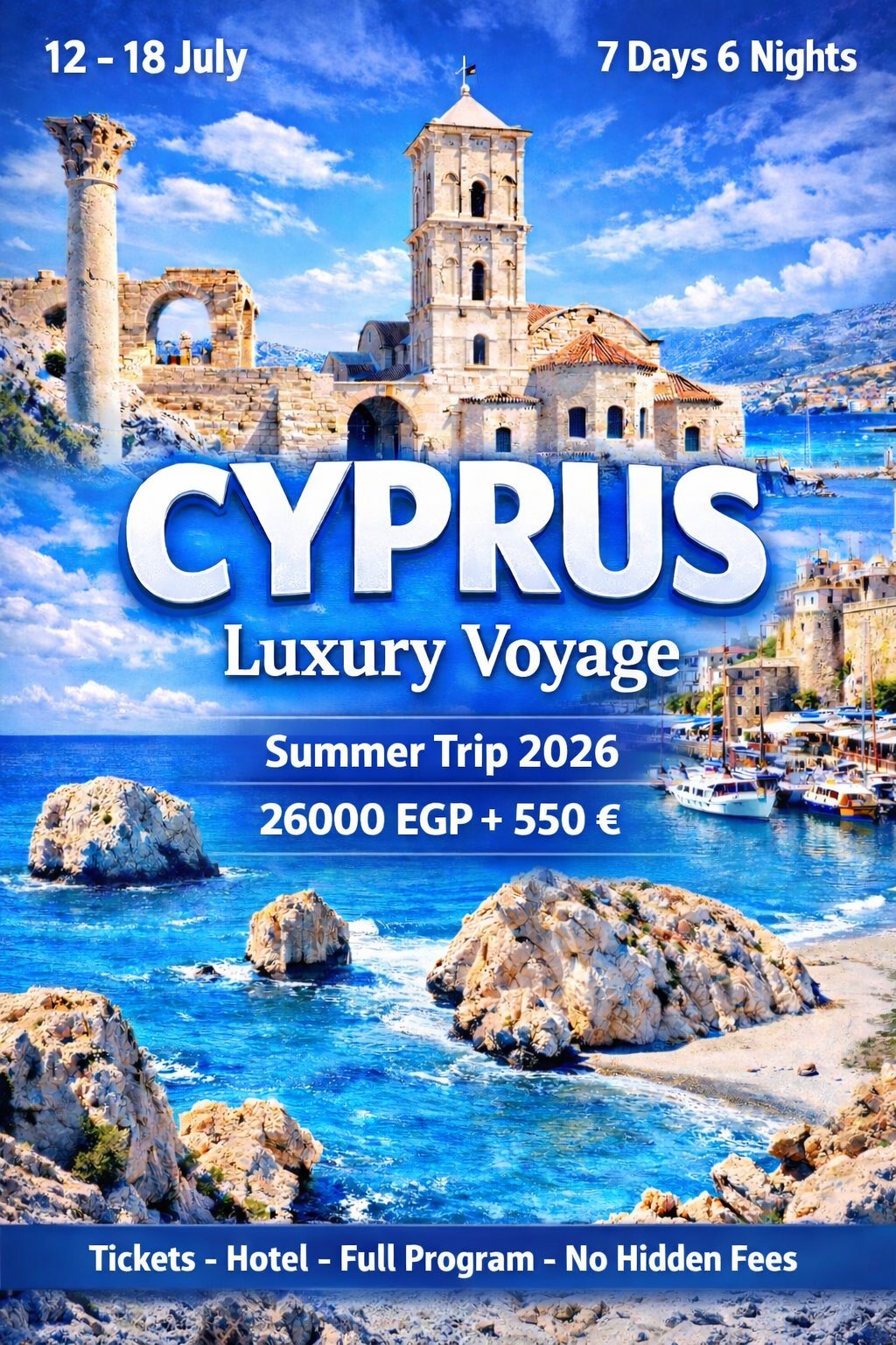 Wad3 Tayaran Travel Facebook ad: Ready to go with us to two countries…
