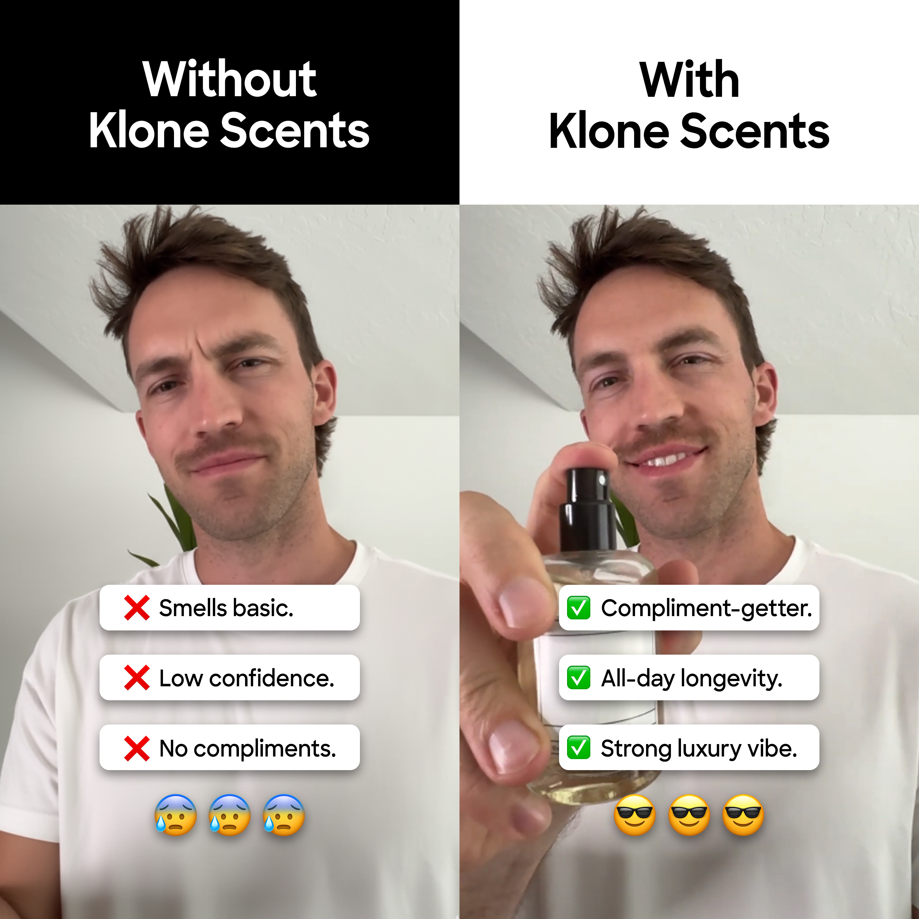 Klone Scents Facebook ad