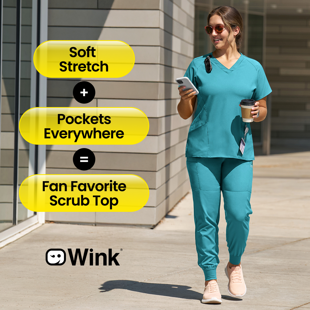 Wink Scrubs Facebook ad