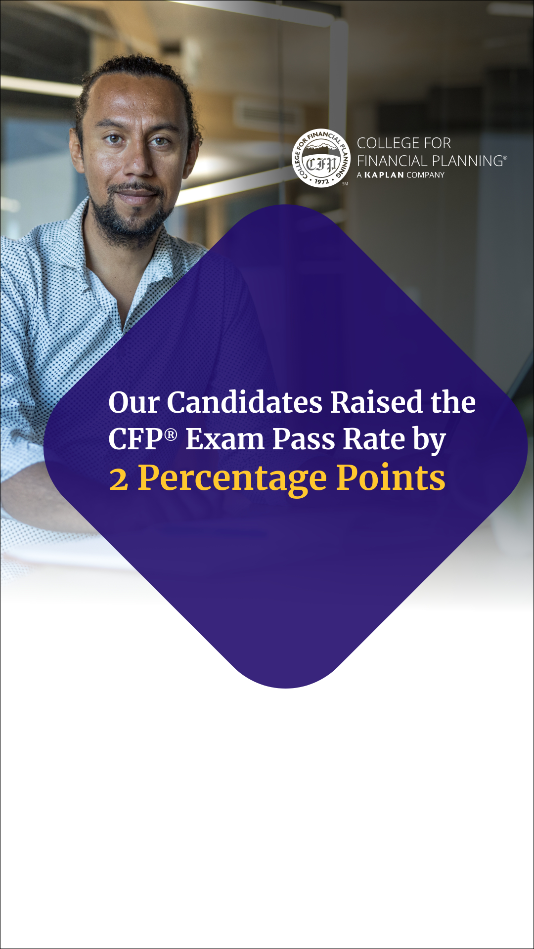 Kaplan Financial Education Facebook ad