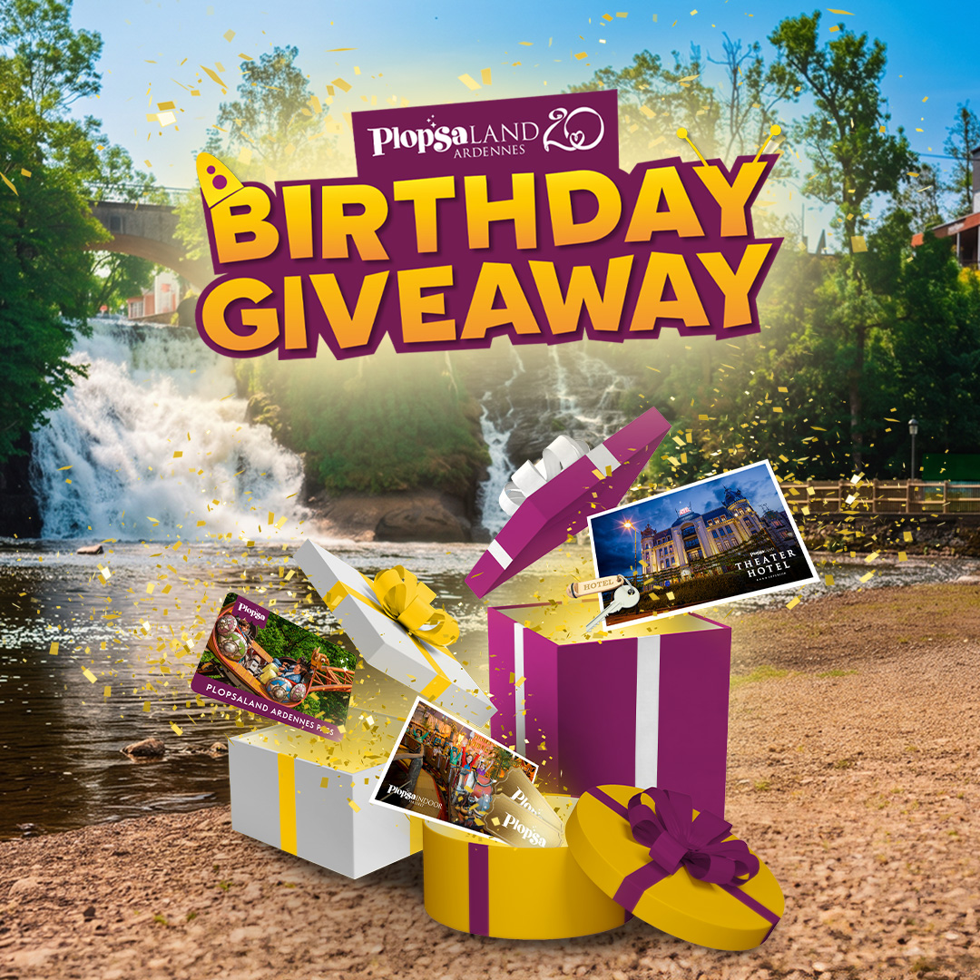 Plopsaland Ardennes Facebook ad: Achetez vos billets & gagnez!