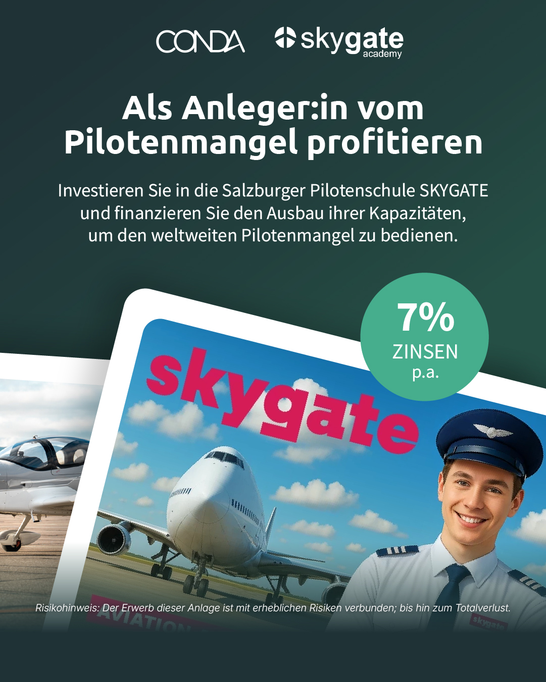 CONDA Facebook ad
