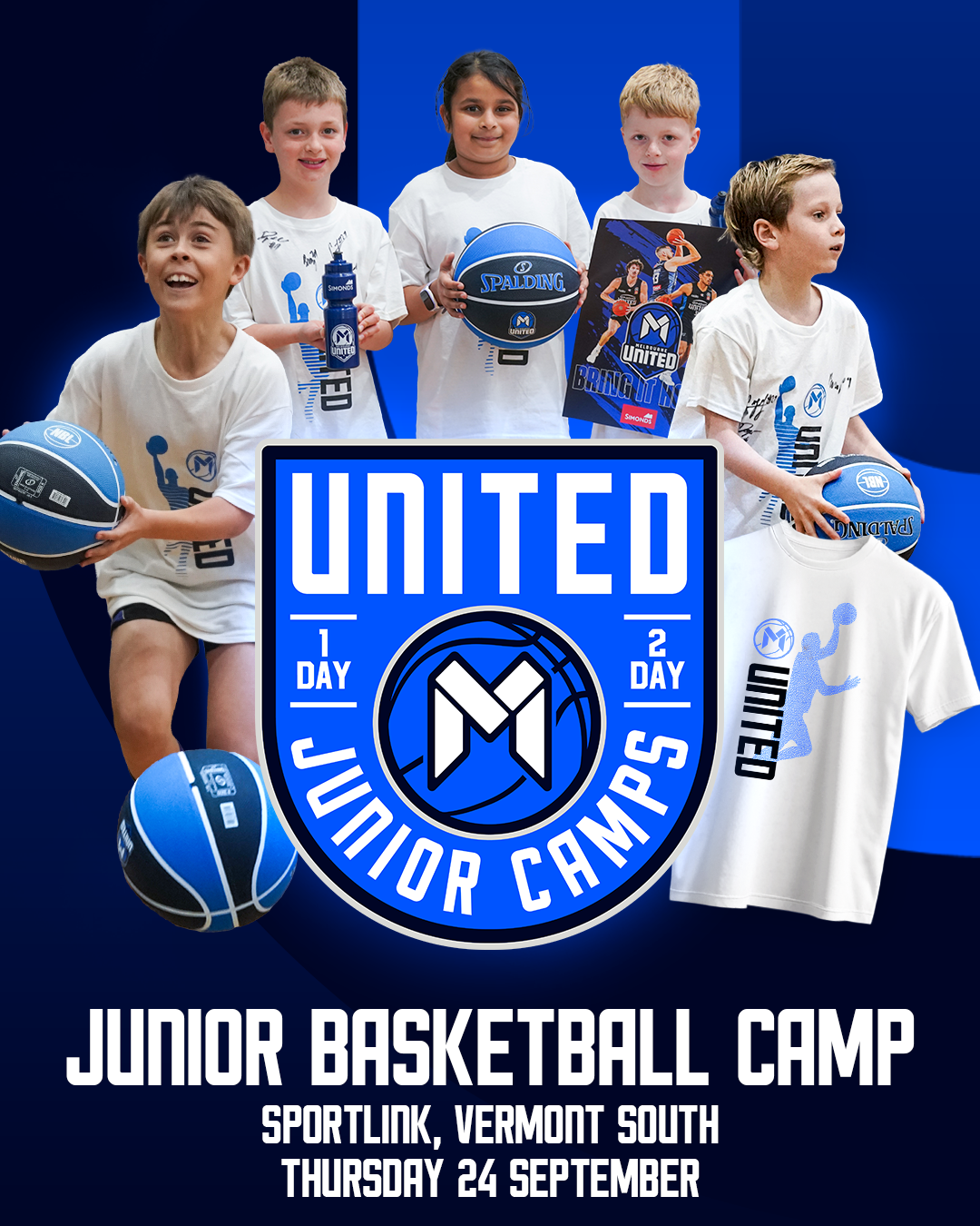 Melbourne United Basketball Club Facebook ad