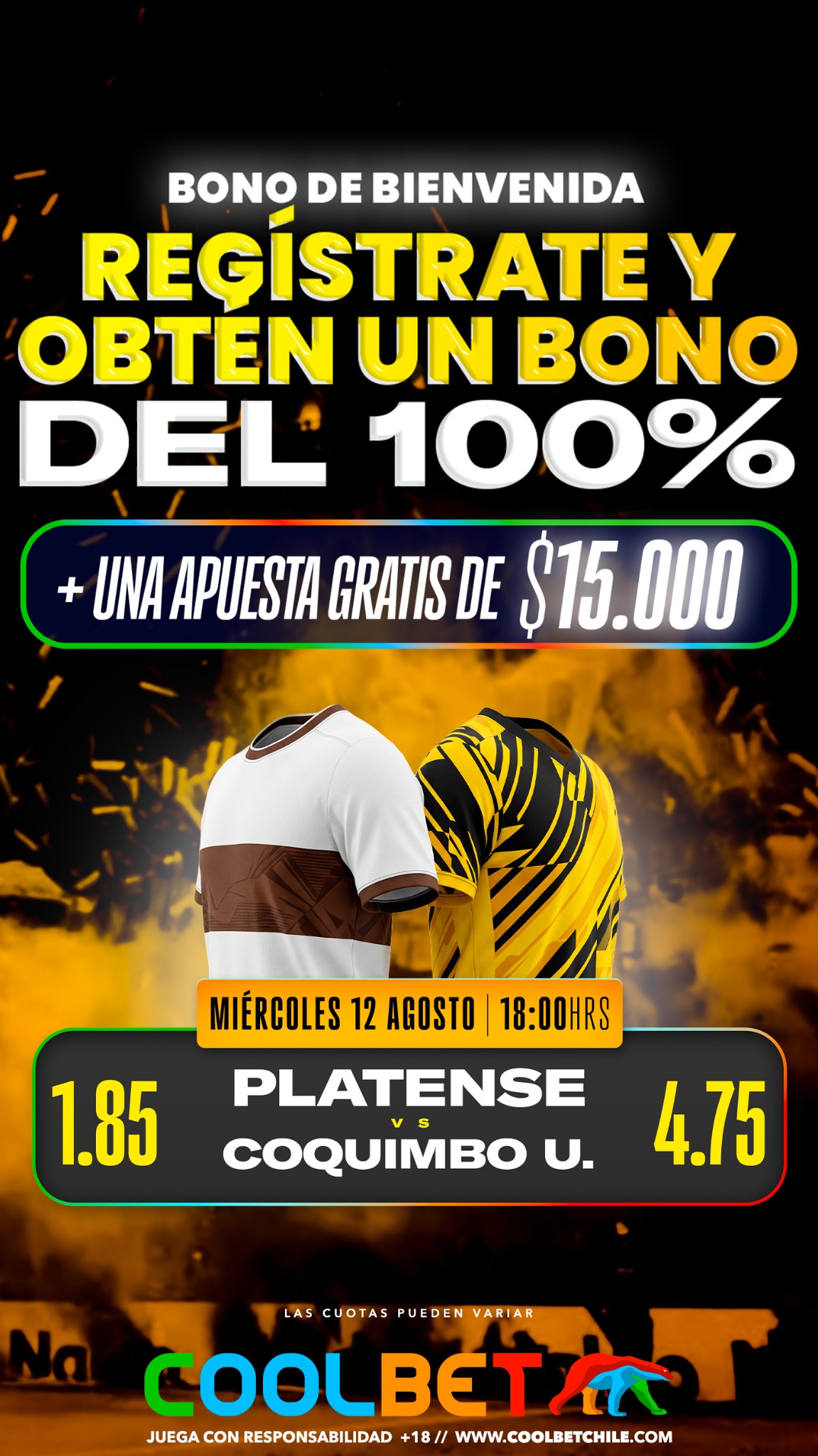 Coolbet Chile Casino Facebook ad from Jul 22, 2026