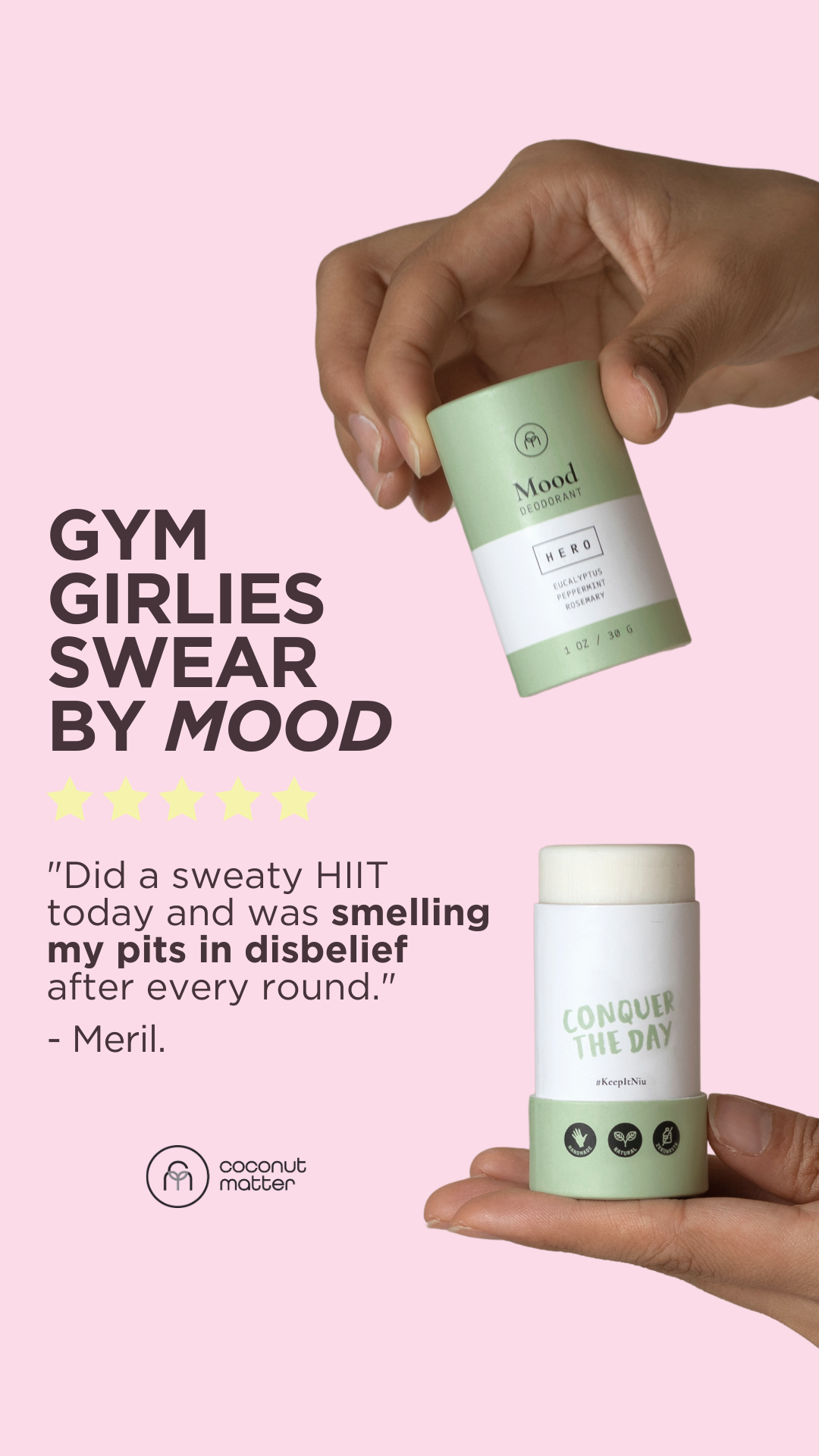 Coconut Matter - Sustainable beauty, one coconut at a time Facebook ad
