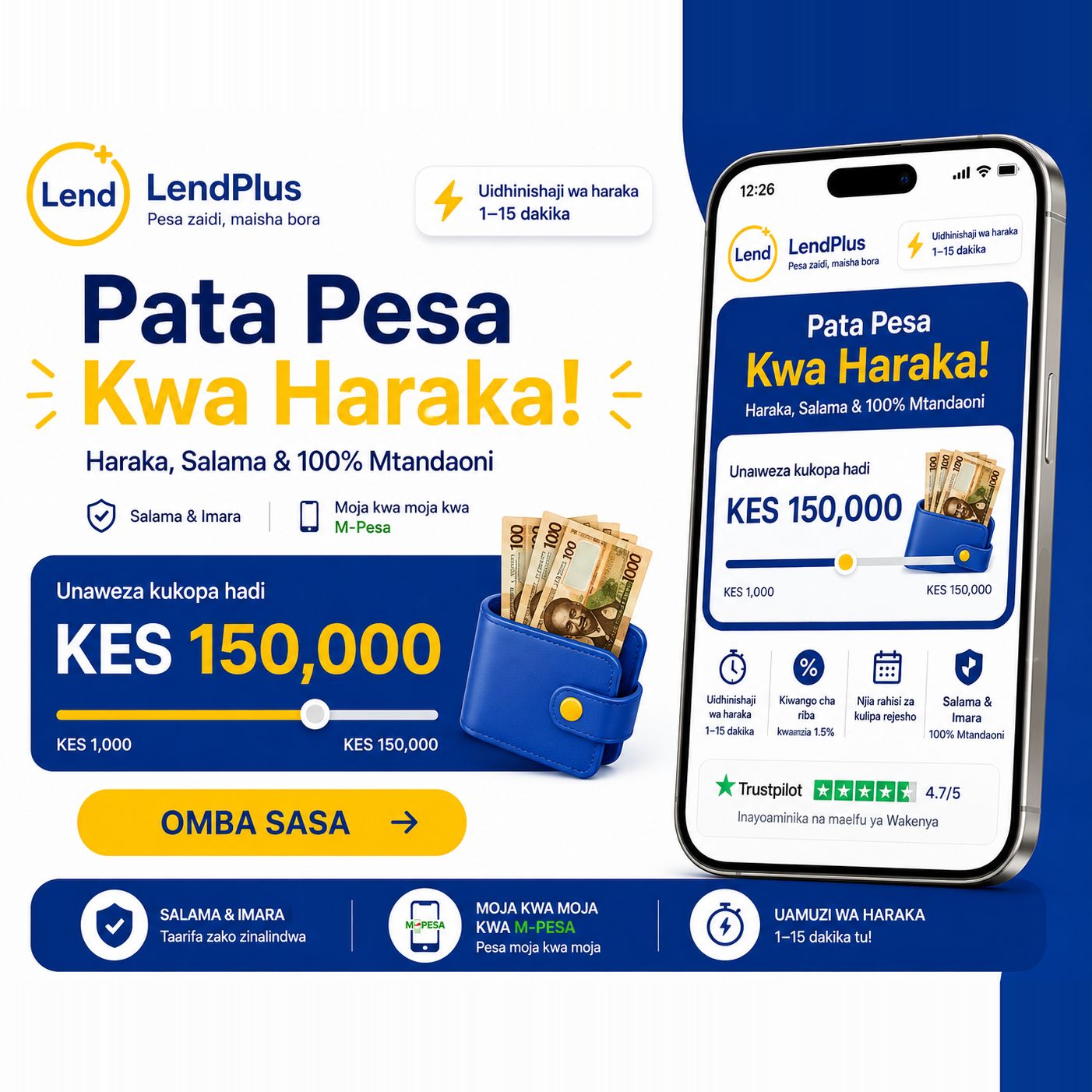 LendPlus - Kenya Facebook ad