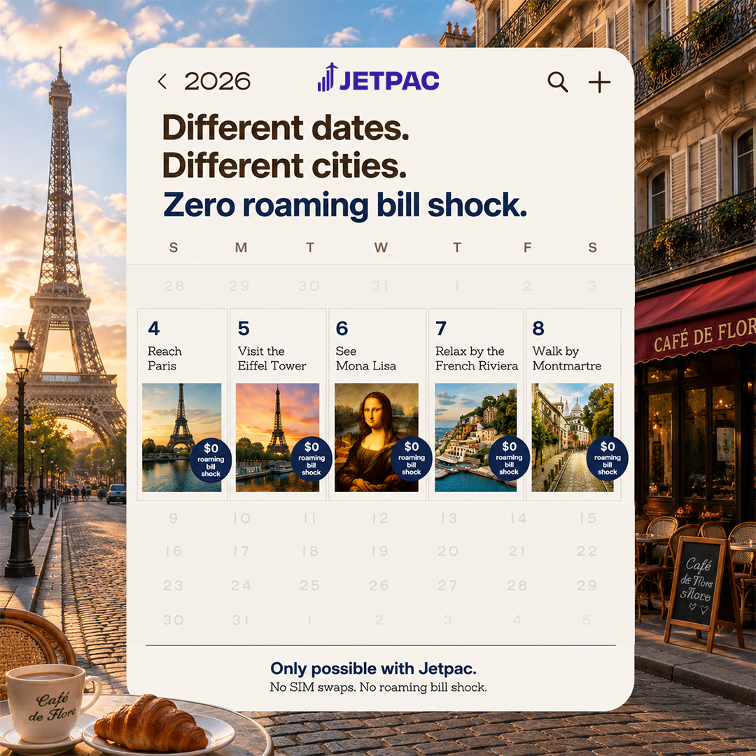 Jetpac Facebook ad