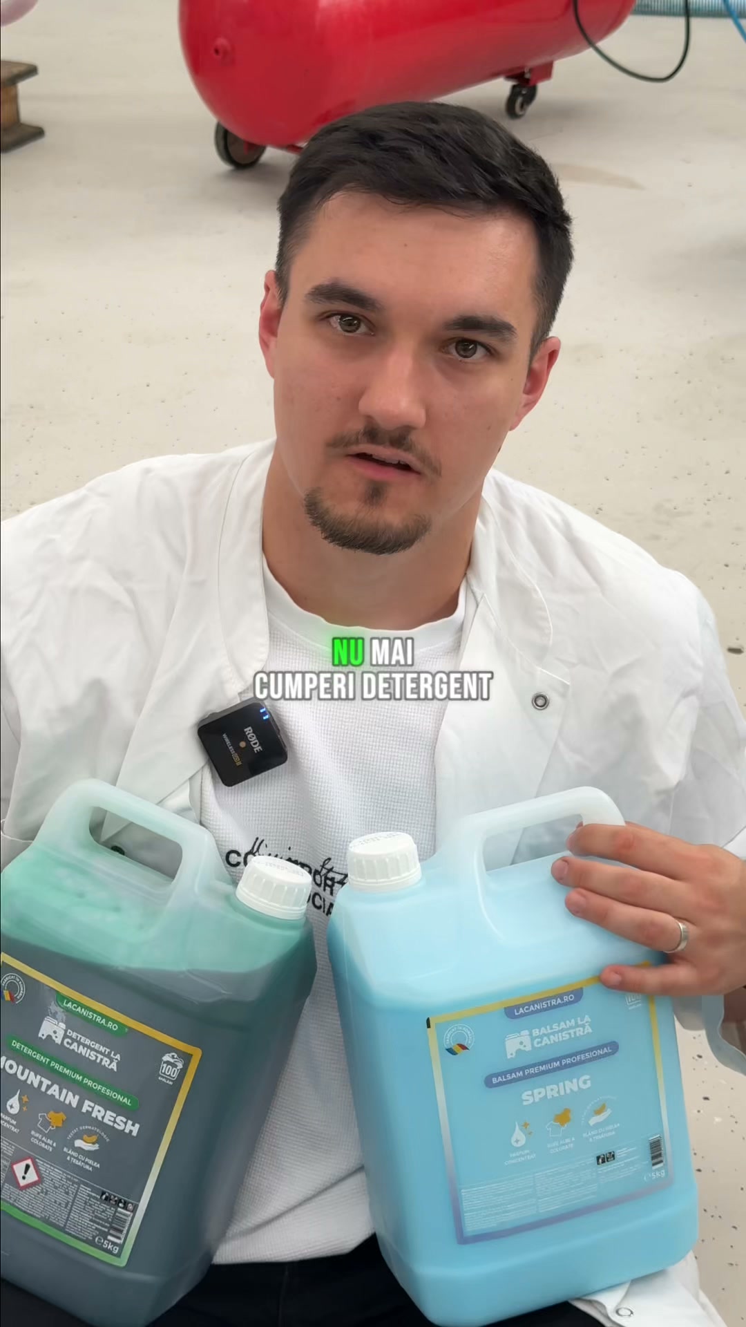 LaCanistra.ro Facebook ad: Comandă Detergent Direct Din Fabrică