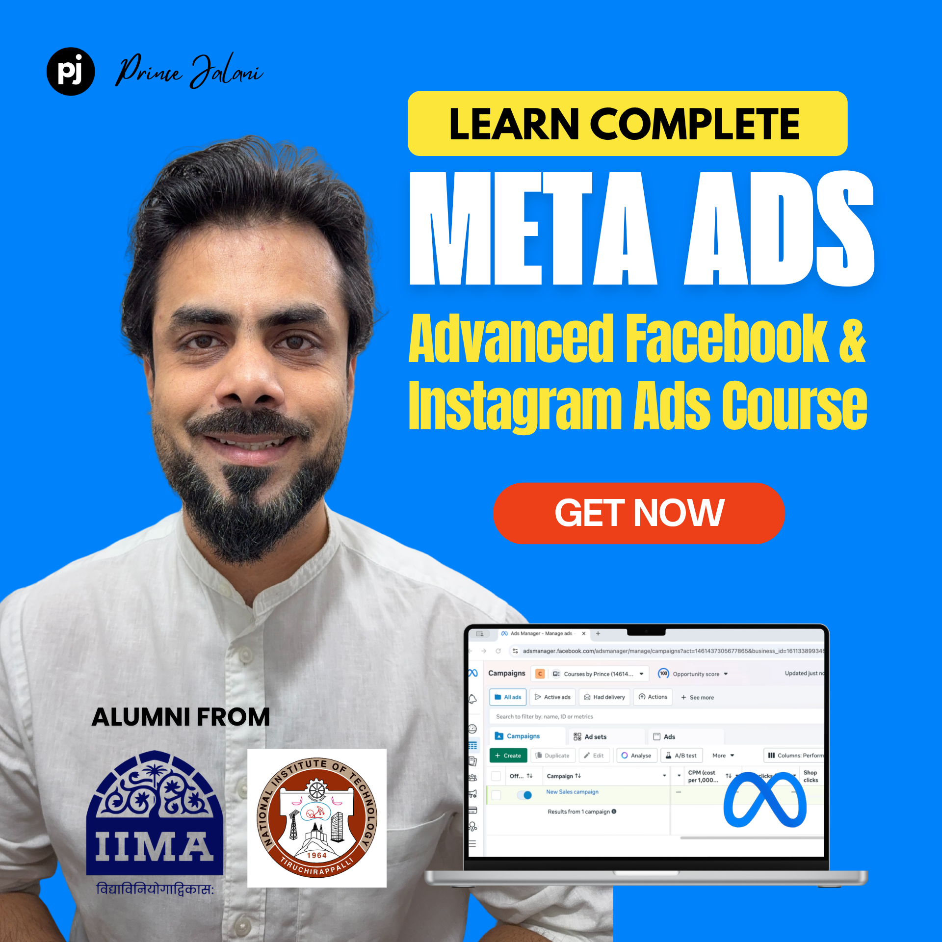 Prince Jalani Facebook ad