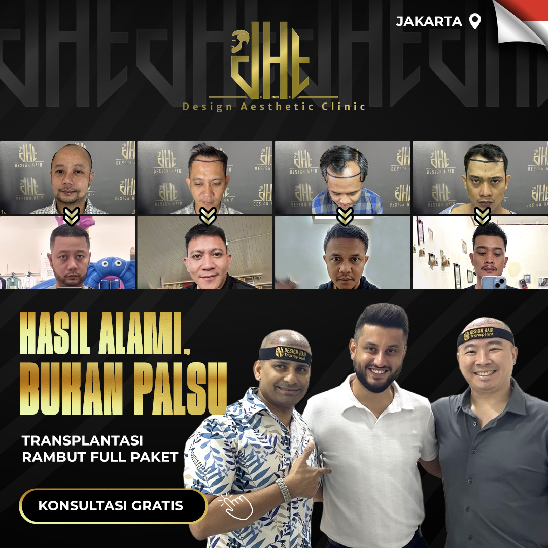 Design Hair Clinik Facebook ad: Hubungi kami sekarang