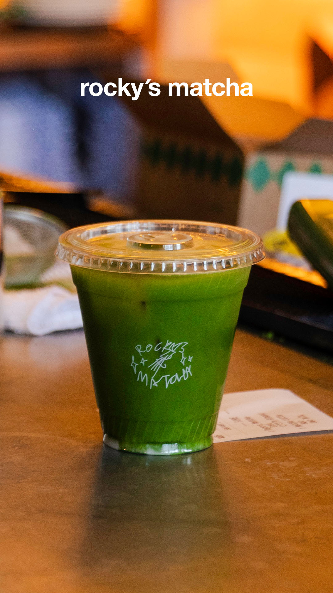 Rocky's Matcha Facebook ad