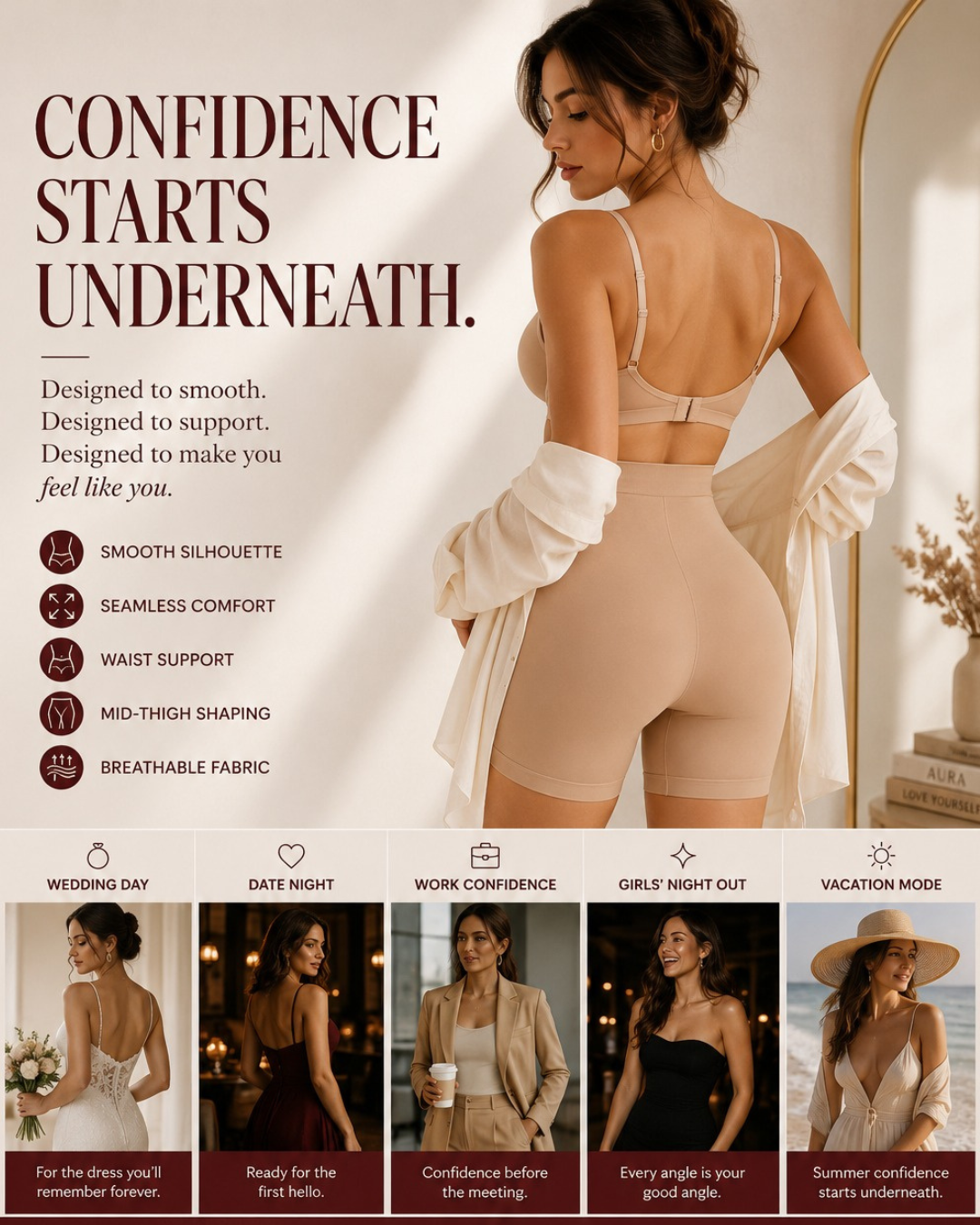 It's AURA Facebook ad