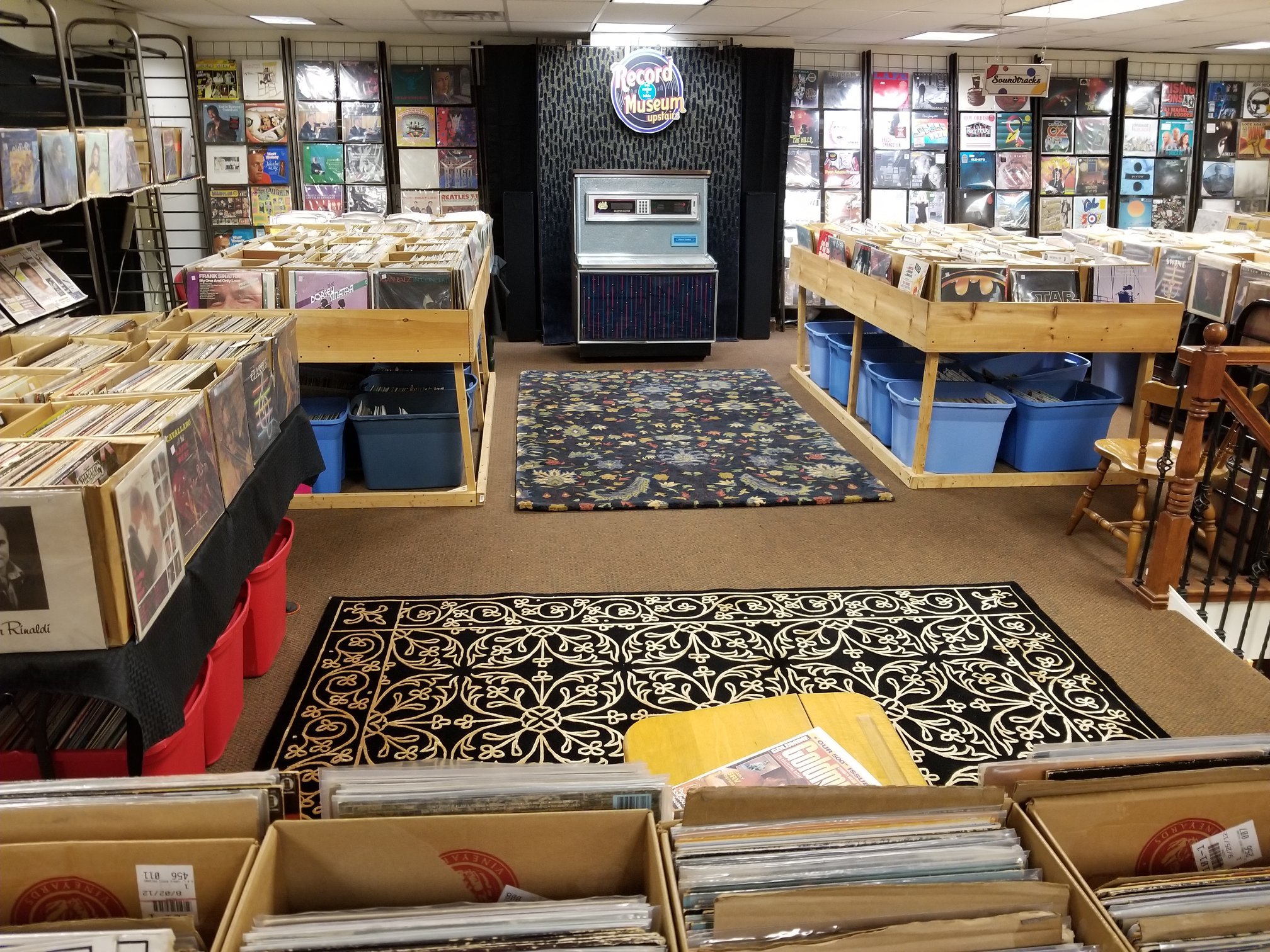 Record Museum Facebook ad: Rare Records Found